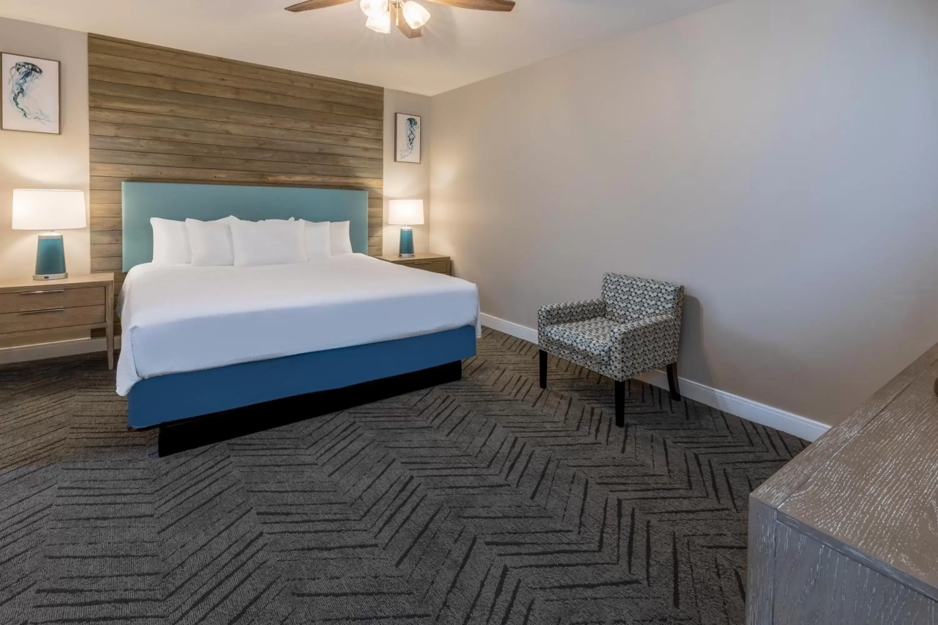 Bed in Escapes! To The Shores Orange Beach, A Ramada by Wyndham