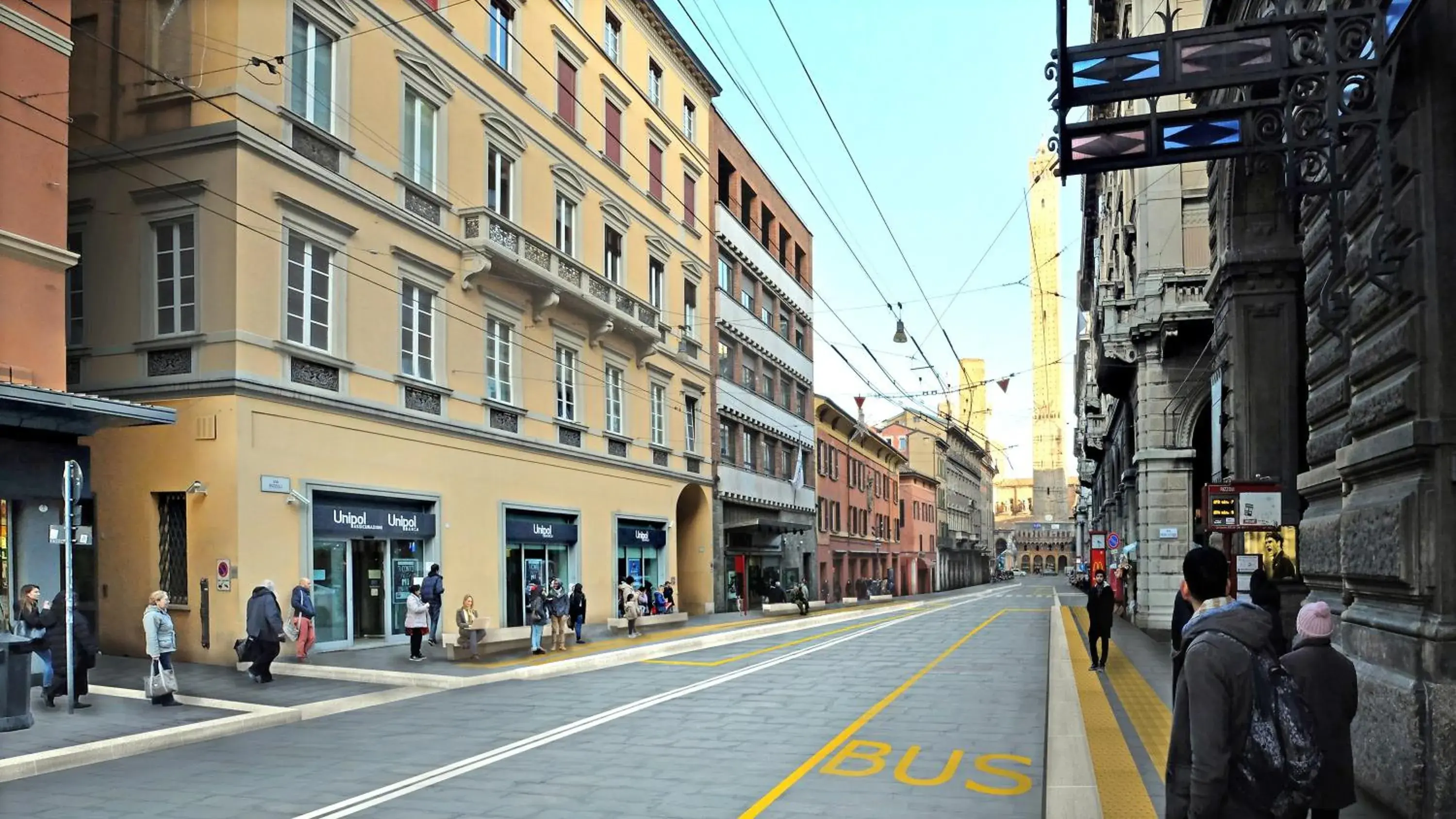 Street view, Neighborhood in Hotel Panorama Bologna