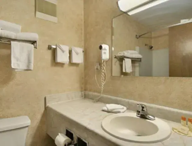 Bathroom in Days Inn by Wyndham Middletown