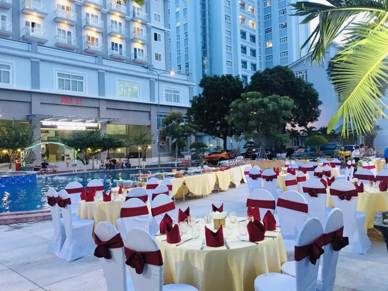 Swimming pool in Sky Beach D20 Nha Trang