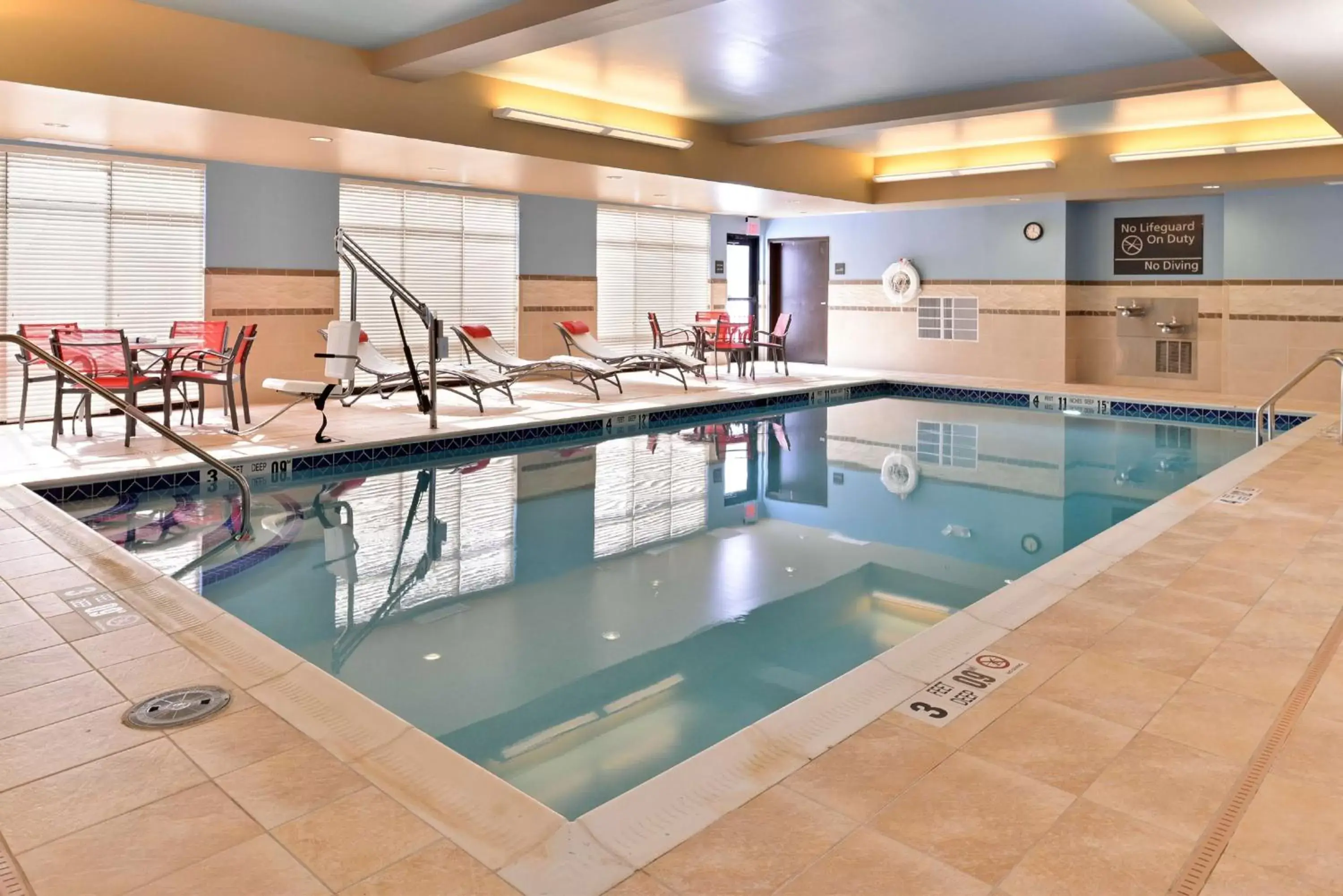 Pool view in Hampton Inn Potsdam Pool view in Hampton Inn Potsdam