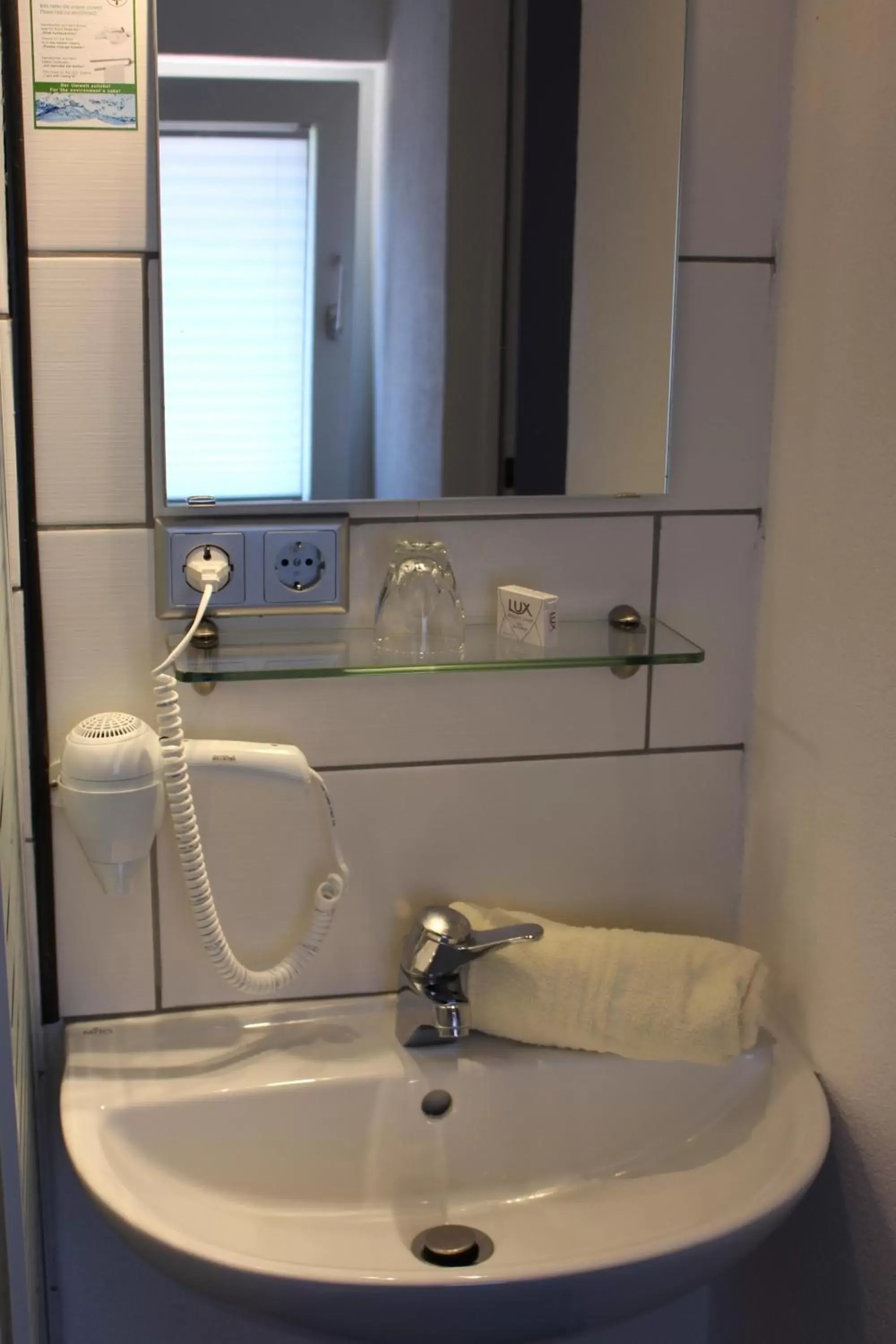 Bathroom in Genussgasthof Fuldaquelle & Berghof Wasserkuppe