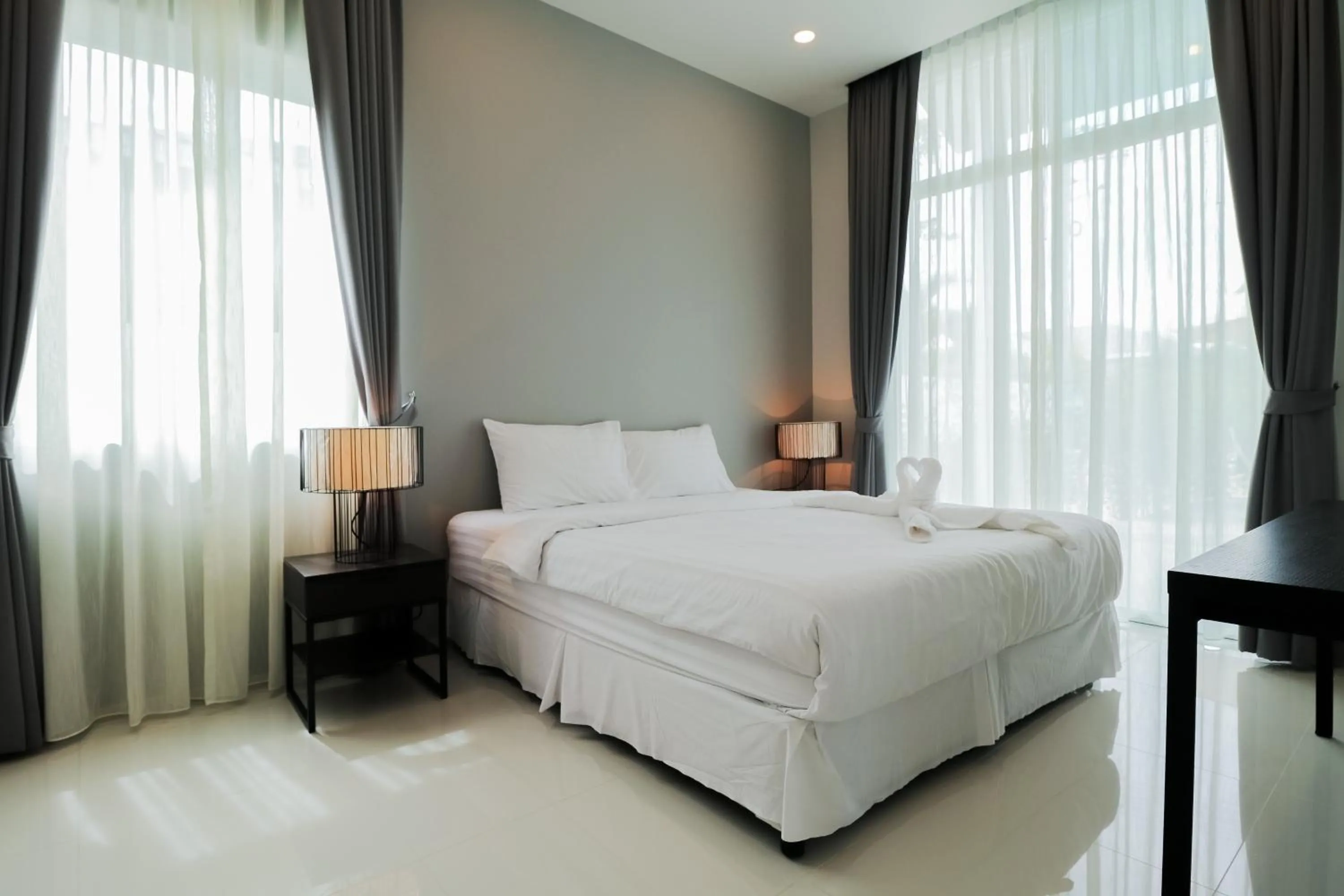 Bedroom in Chaum Haus Pool Villas