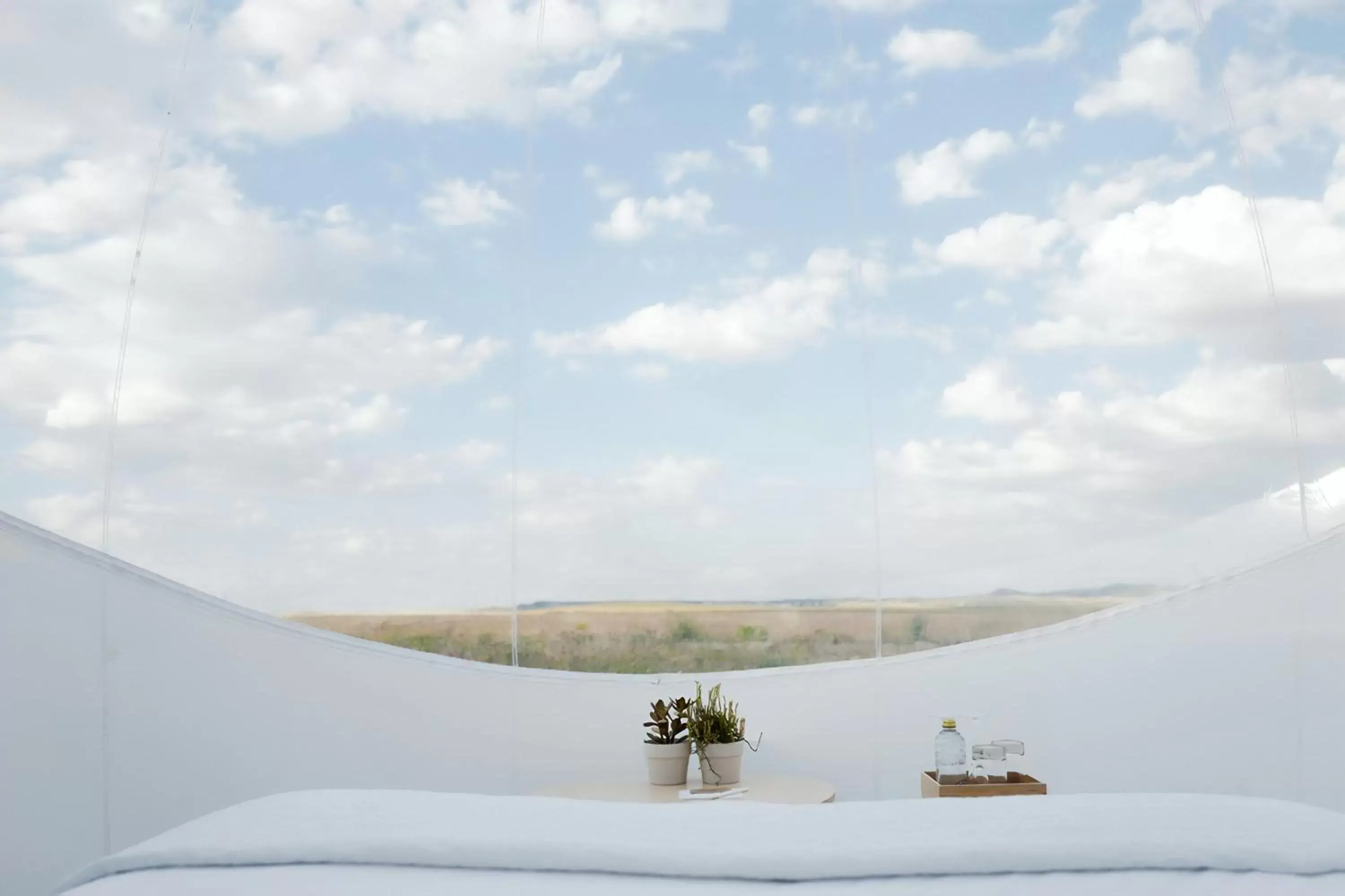 Bed in Hotel Aire de Bardenas