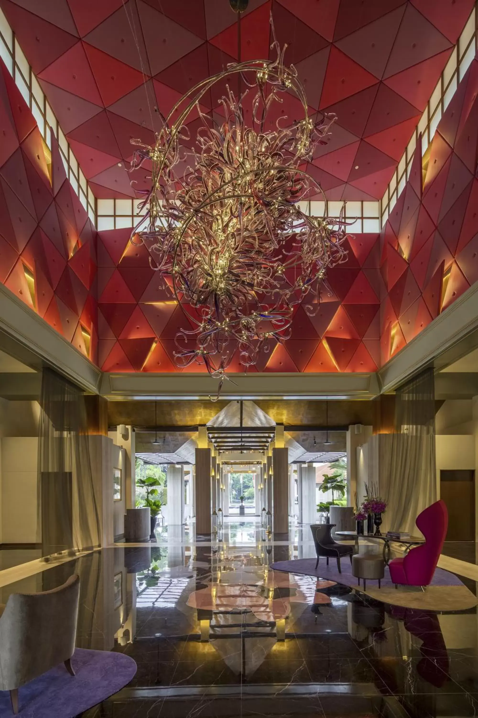 Lobby or reception in Sofitel Singapore Sentosa Resort & Spa