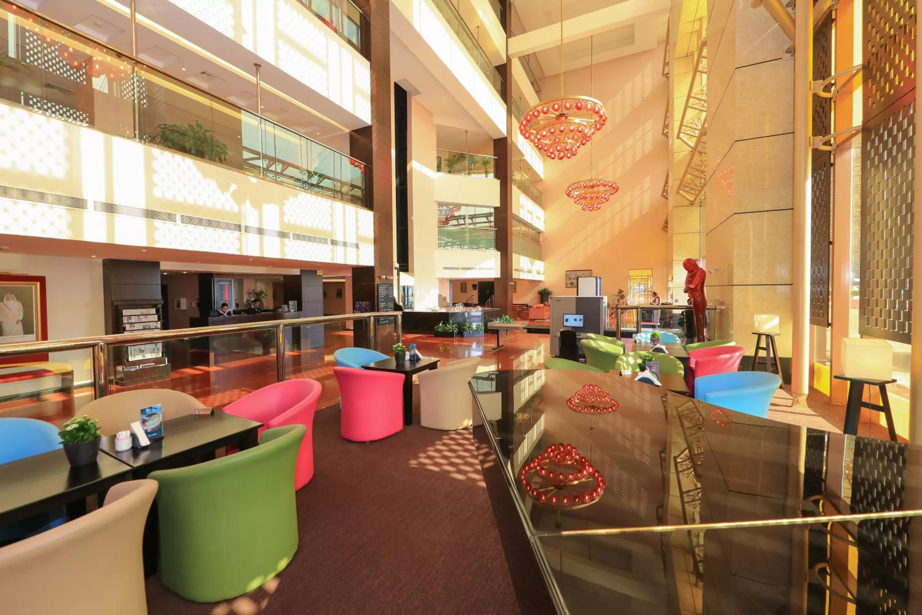 Lobby or reception in Radisson Blu Hotel, Doha