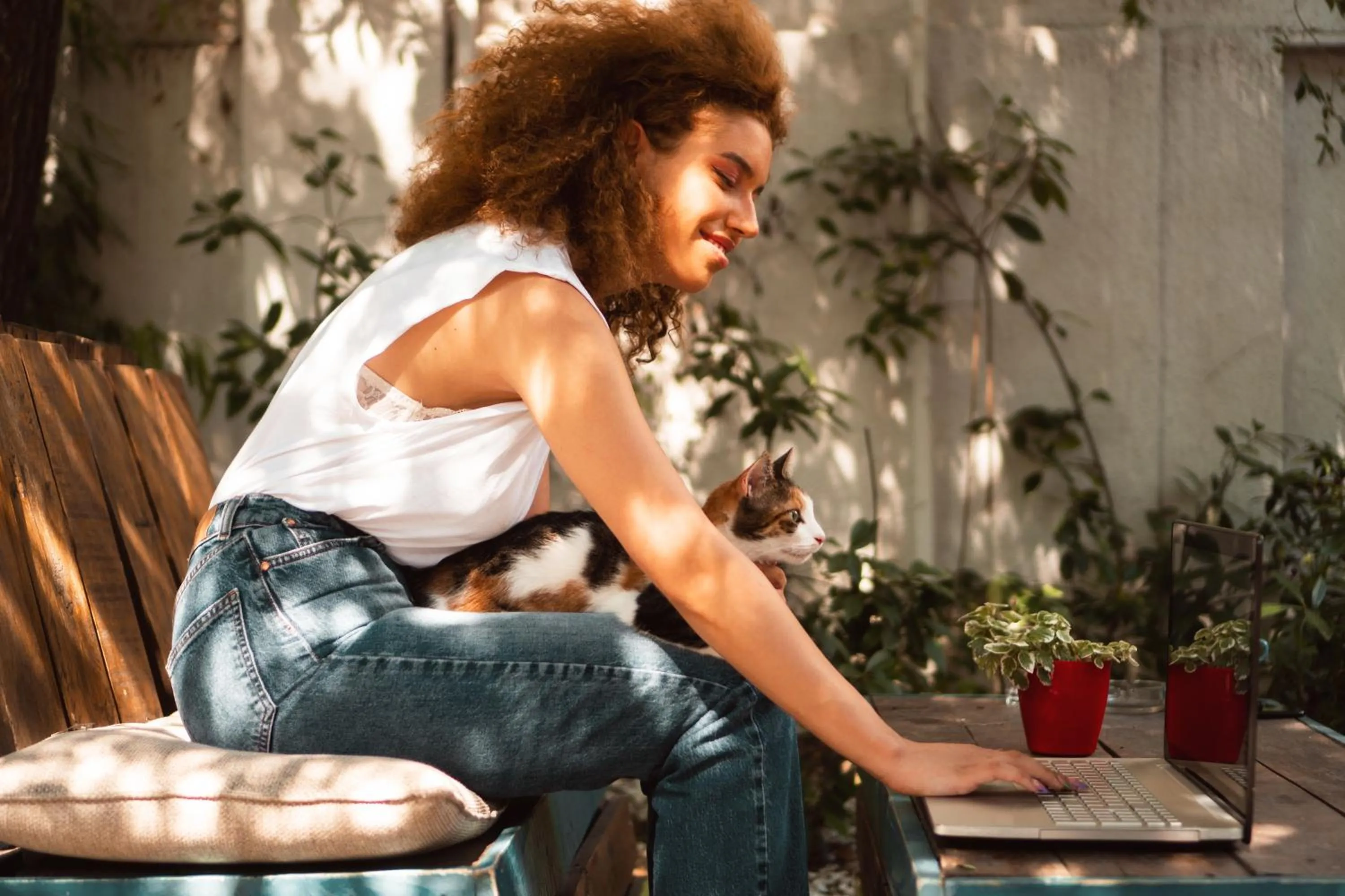 Garden in Good People Design Hostel