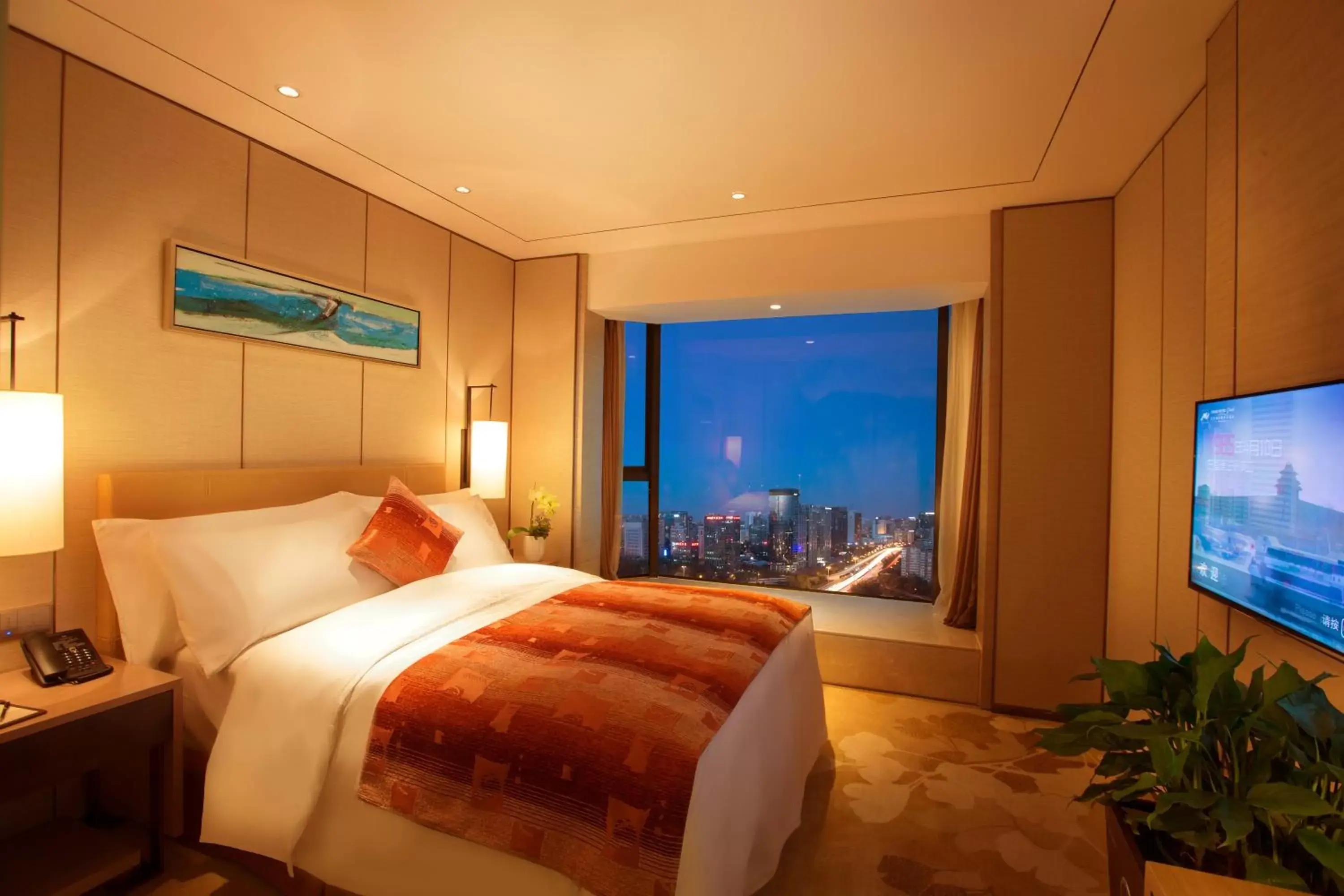 Bedroom in Grand Metropark Hotel Beijing