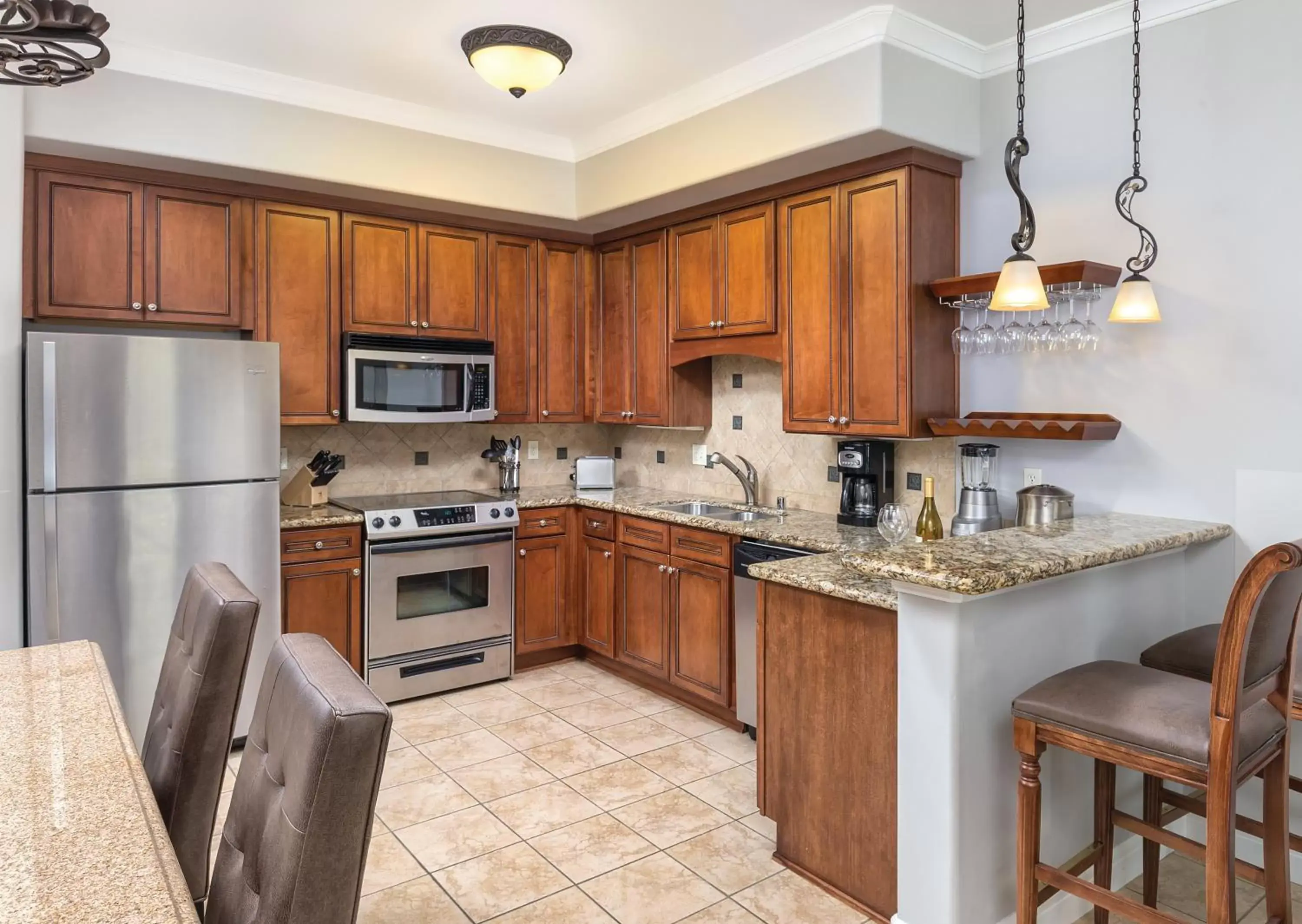 Kitchen or kitchenette, Kitchen/Kitchenette in Vino Bello Resort