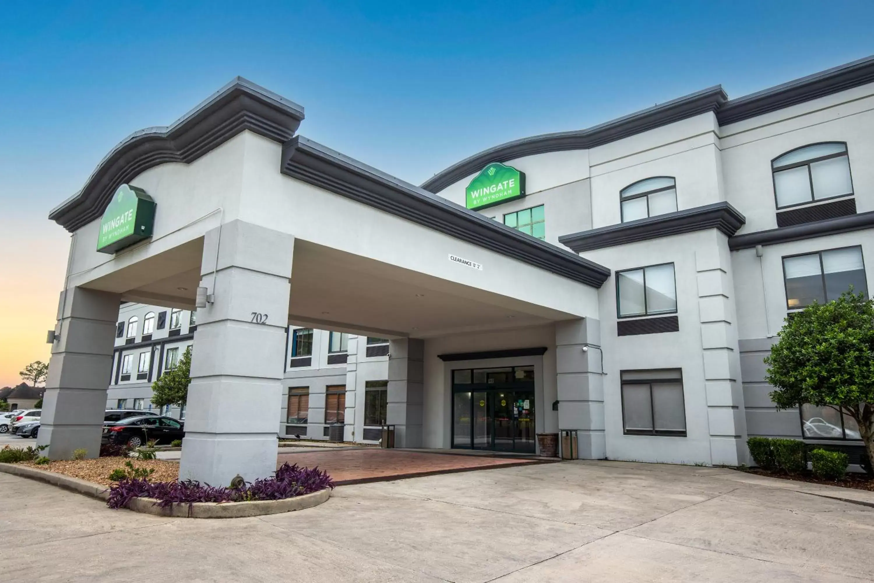 Property building in Wingate by Wyndham Lafayette Airport Property building in Wingate by Wyndham Lafayette Airport