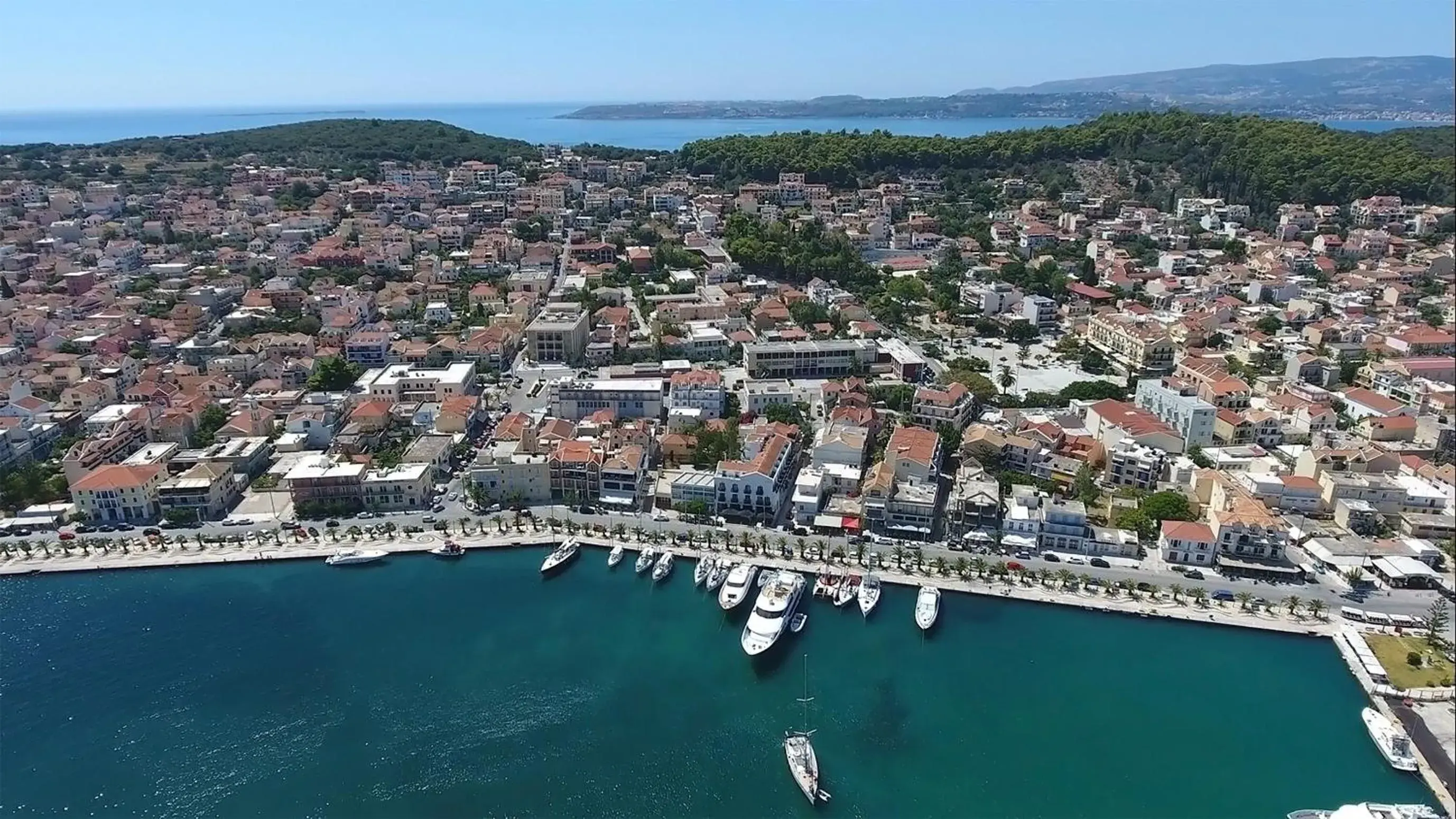 View (from property/room), Bird's-eye View in Kefalonia Grand