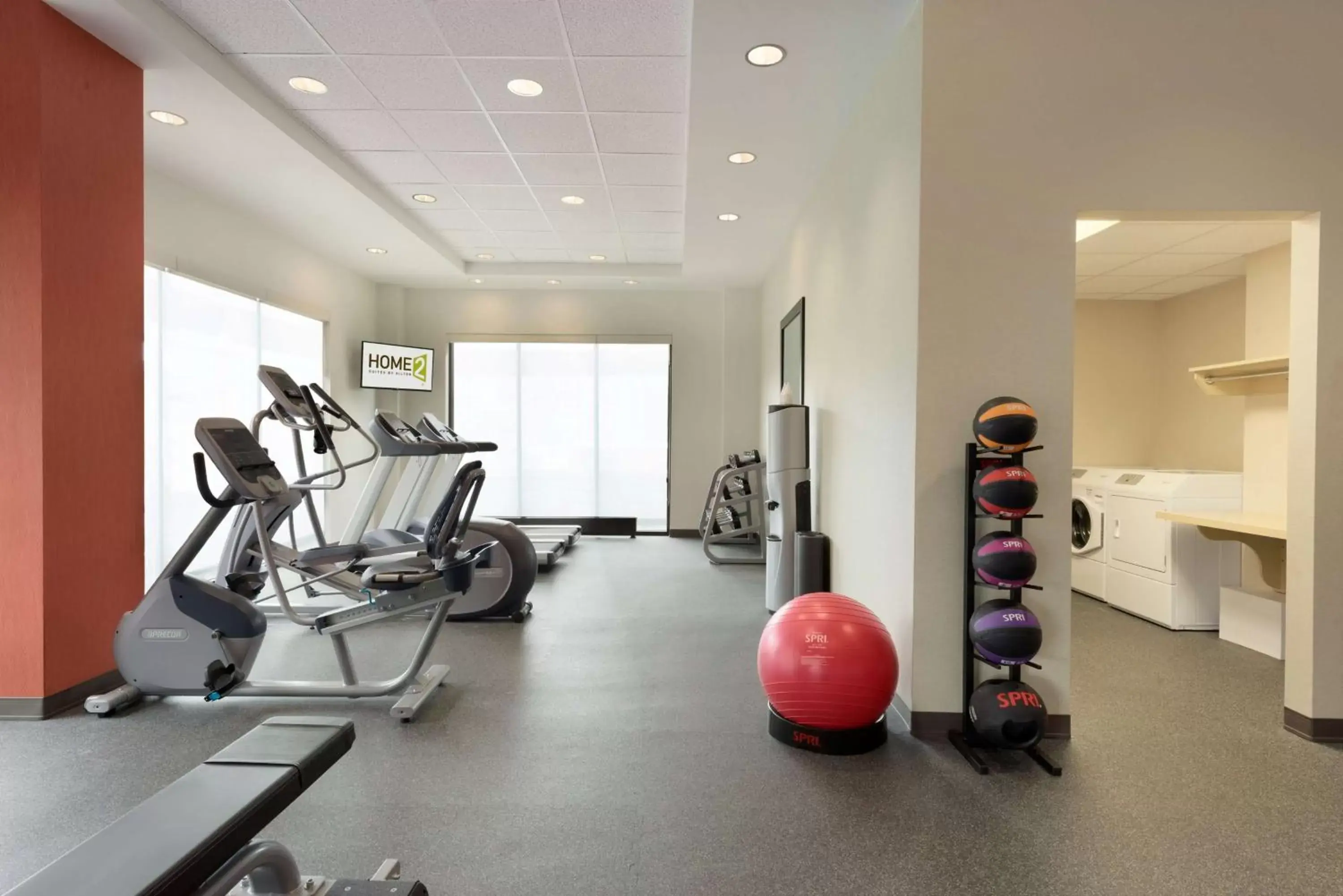 View (from property/room), Fitness Center/Facilities in Home2 Suites By Hilton La Crosse