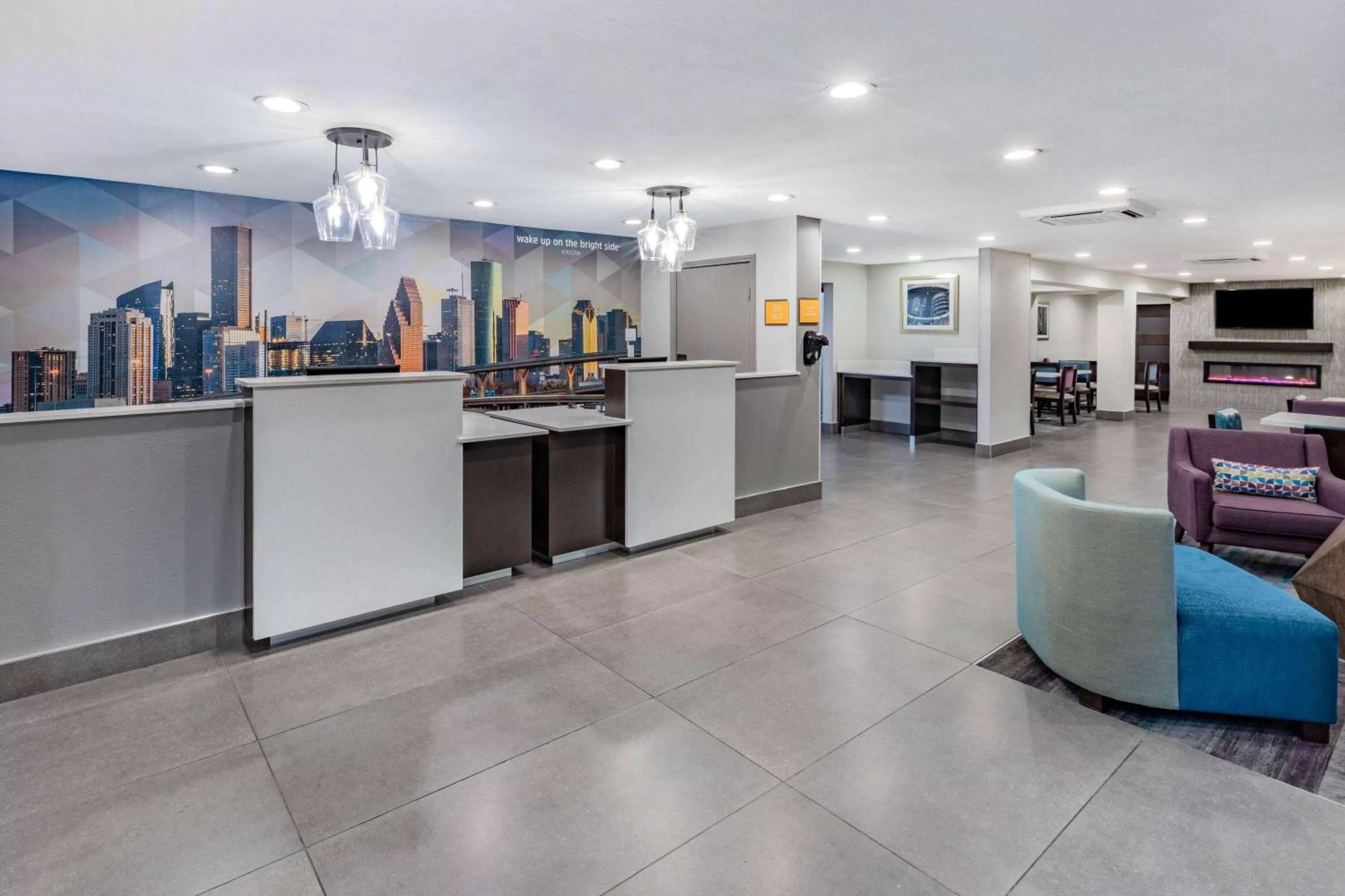 Lobby or reception in La Quinta by Wyndham Houston Southwest