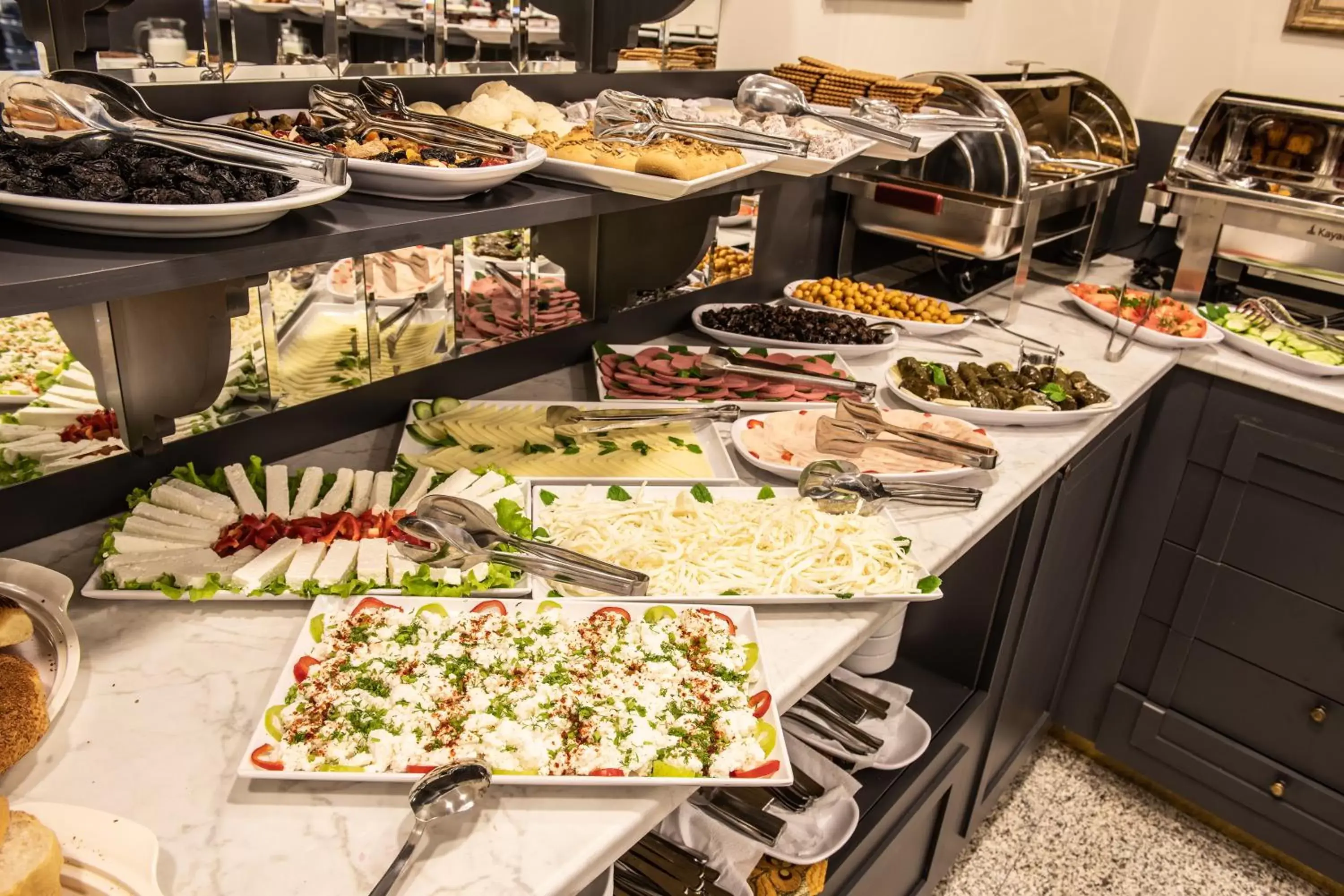 Buffet breakfast in Royal Bosphorus Hotel & SPA Hamam Buffet breakfast in Royal Bosphorus Hotel & SPA Hamam