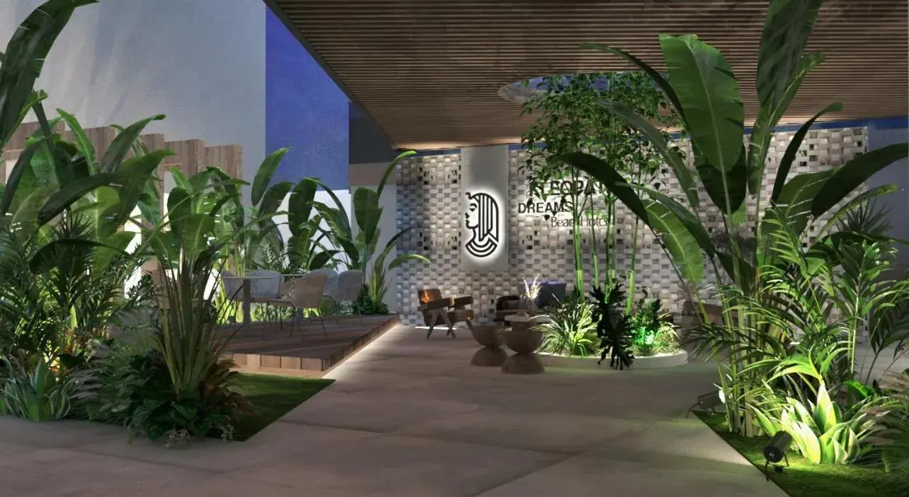 Facade/entrance, Property Building in Kleopatra Dreams Beach Hotel