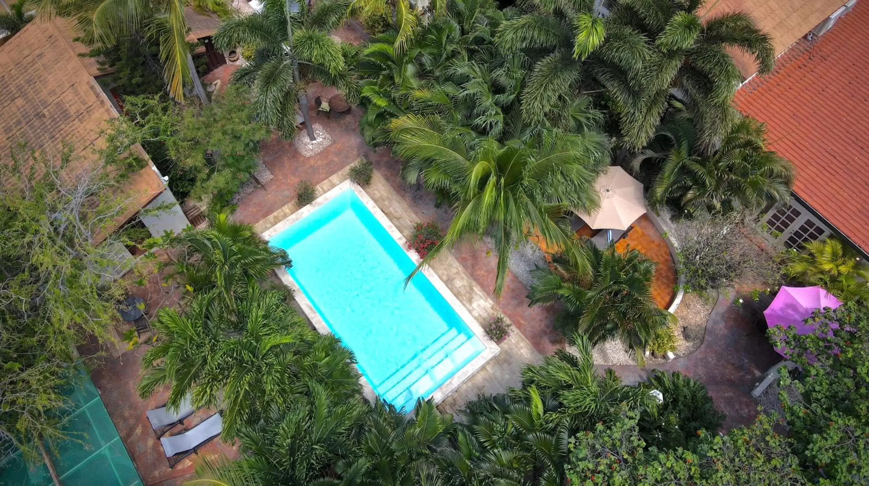 Bird's eye view, Pool View in Wonders Boutique Hotel