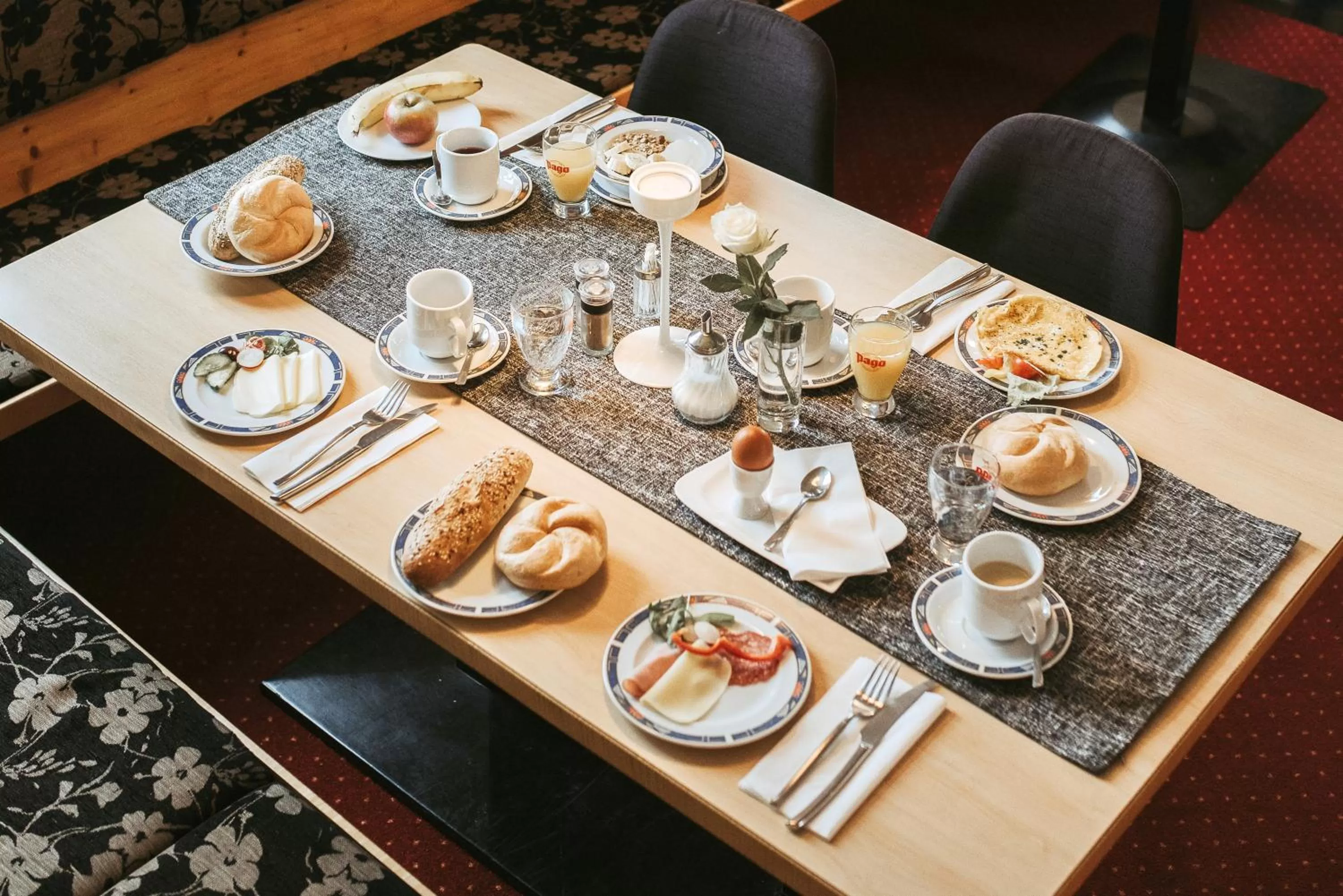 Food and drinks in Restaurant Gästehaus Feldkirchen