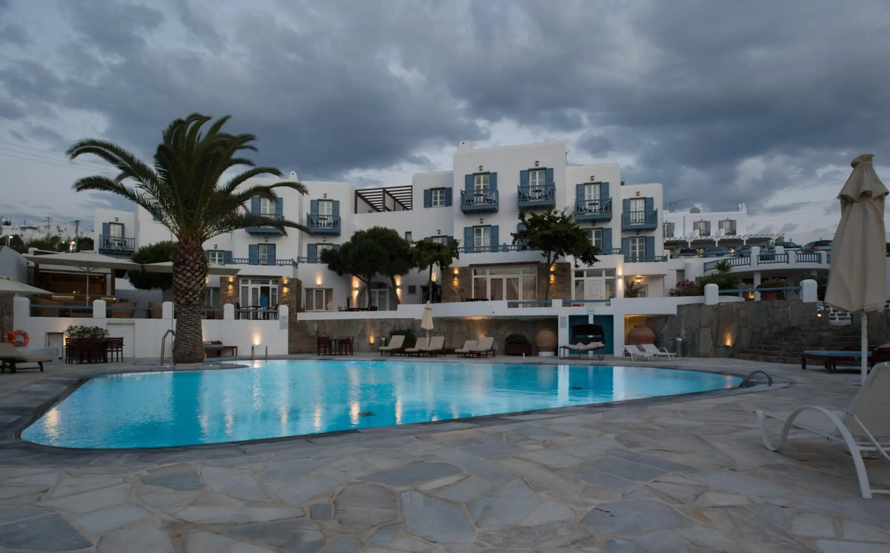 Swimming Pool in Poseidon Hotel Suites