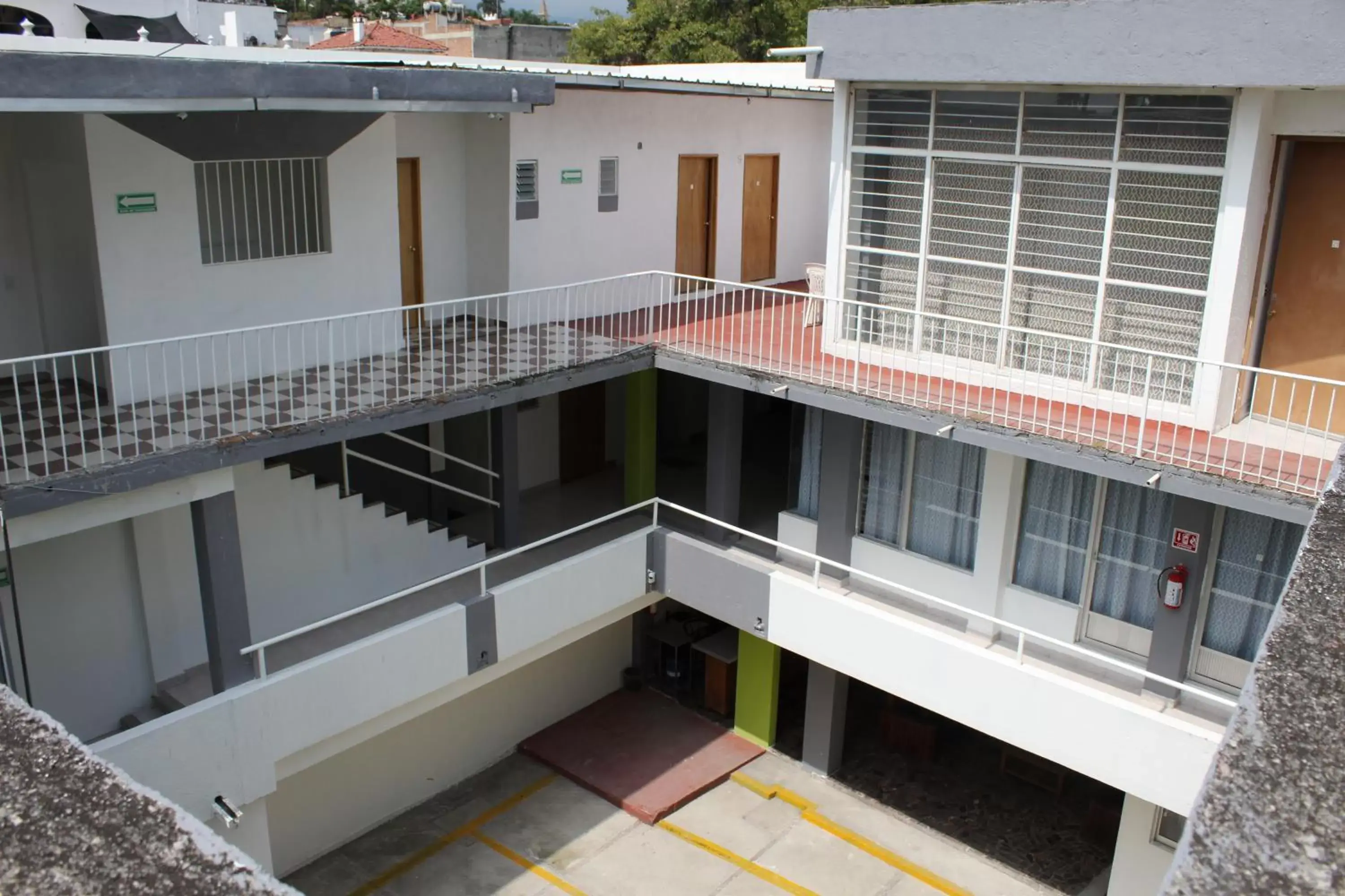 Property building, Balcony/Terrace in Hotel Juarez