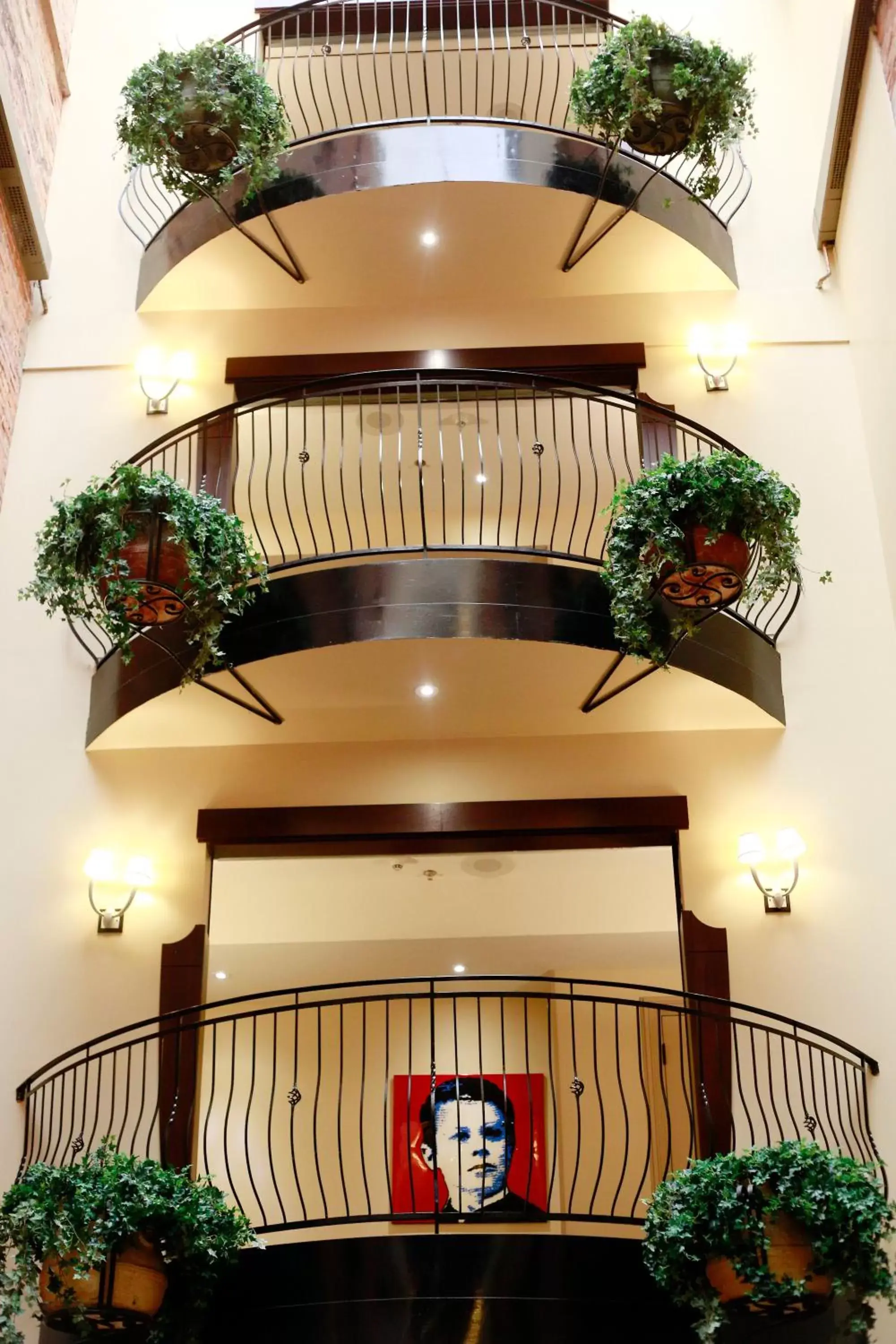 Lobby or reception in Hotel Nelligan
