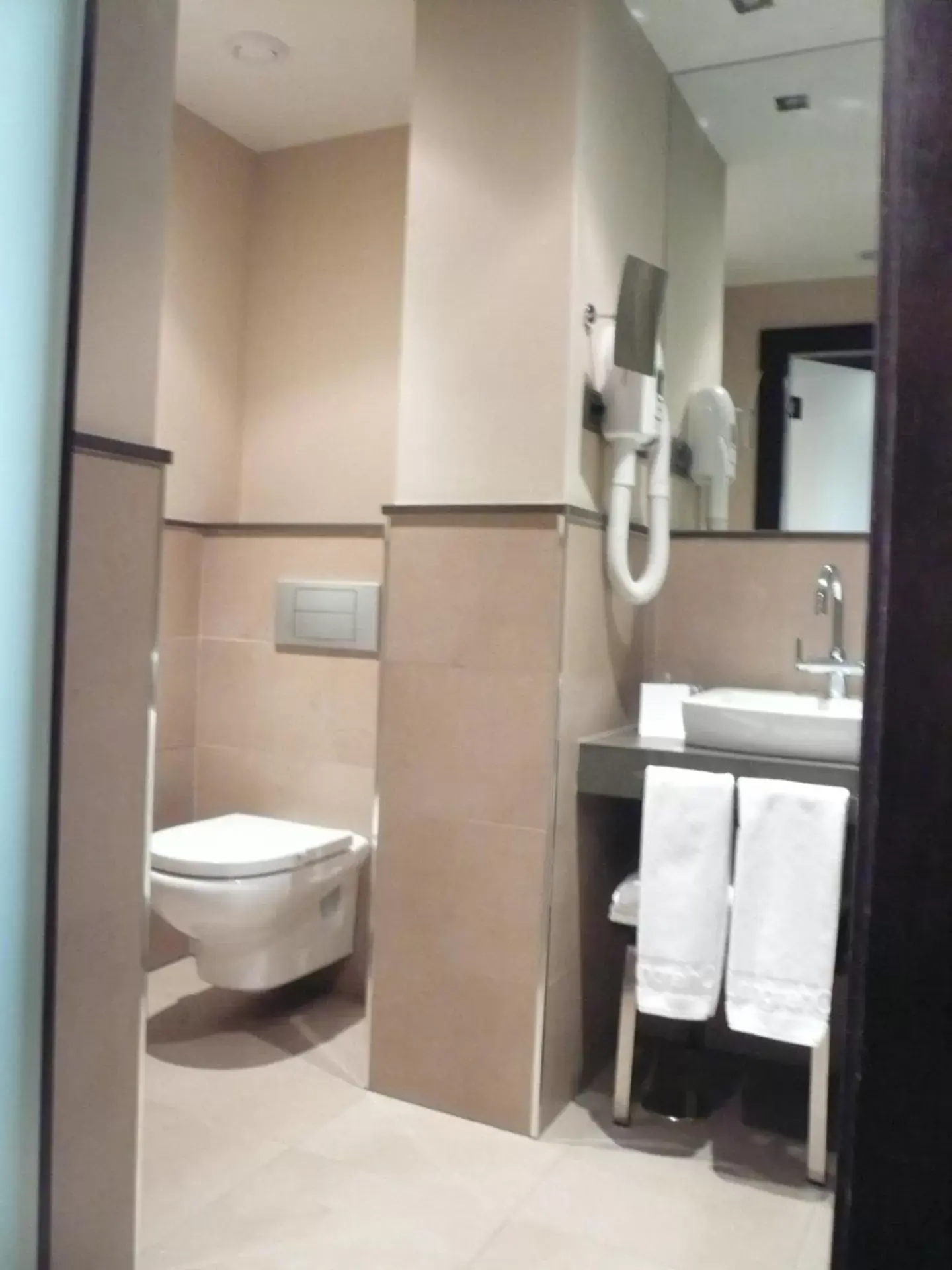 Bathroom in AZZ Asturias Langrehotel & Spa