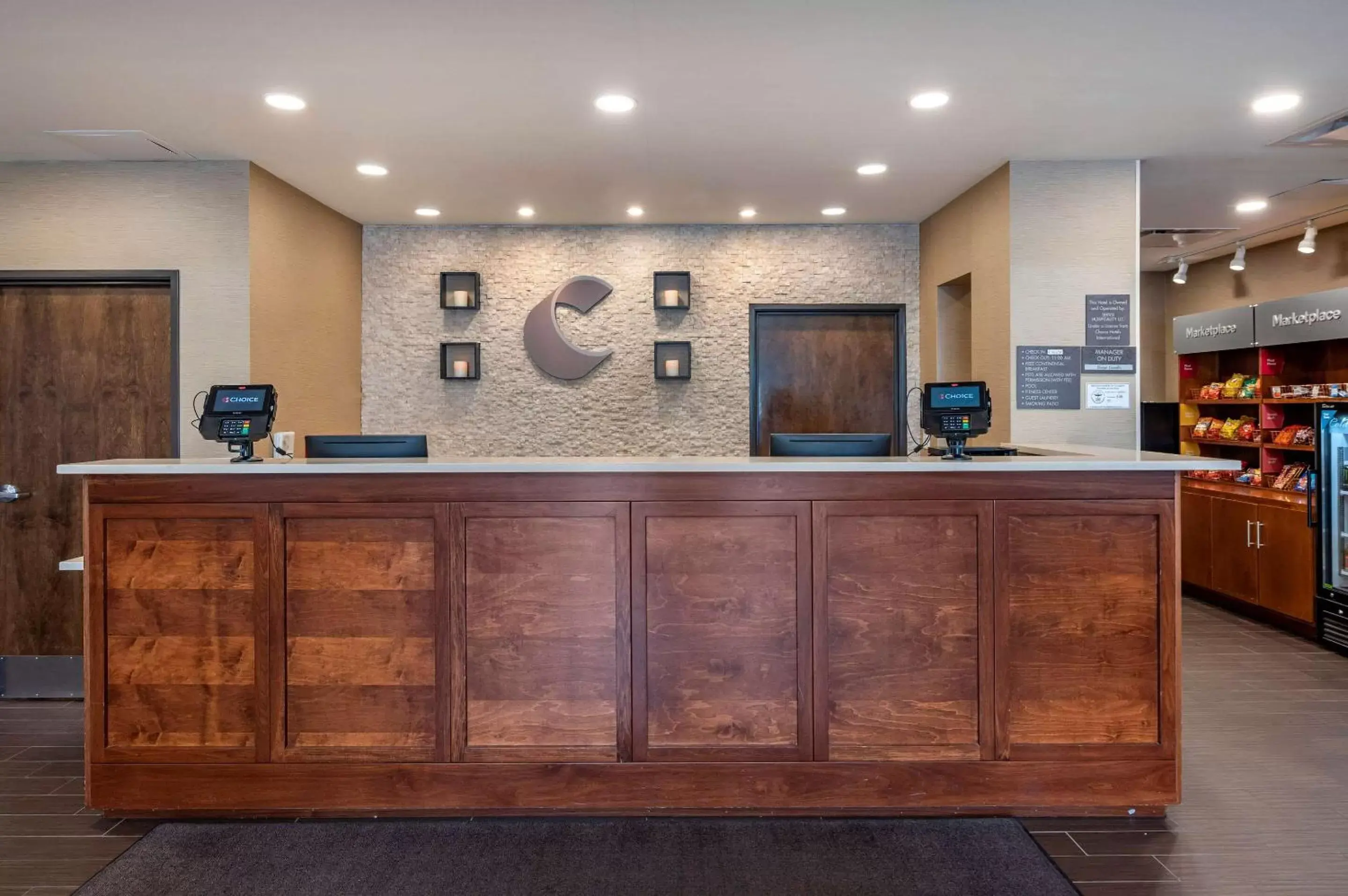 Lobby or reception, Lobby/Reception in Comfort Suites Columbus Airport