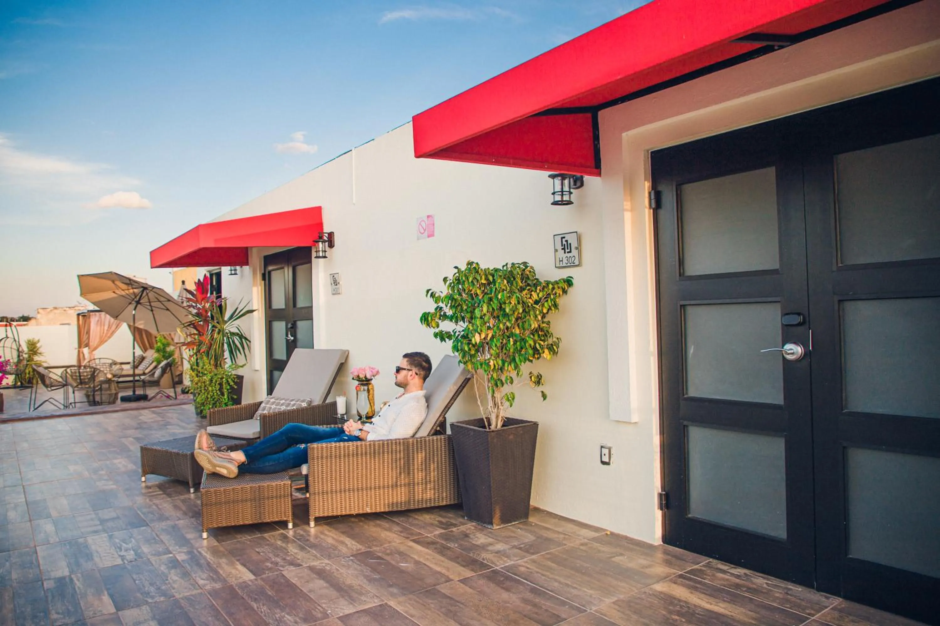 Balcony/Terrace in H177 Hotel