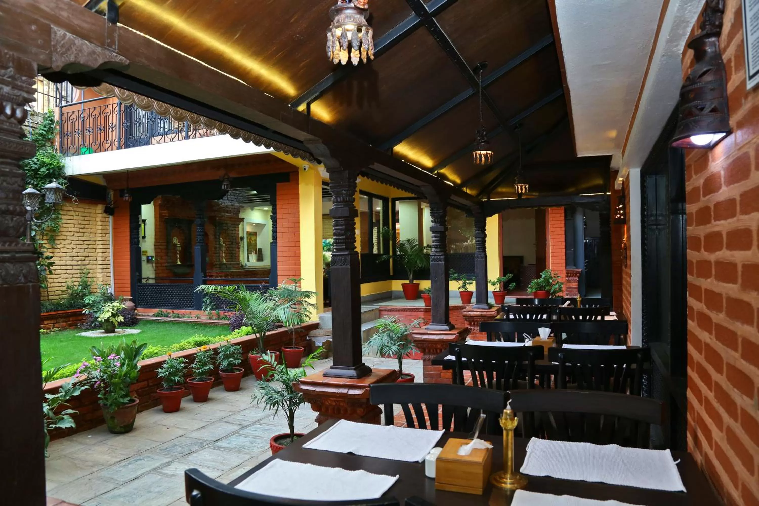Restaurant/places to eat in Taleju Boutique Hotel
