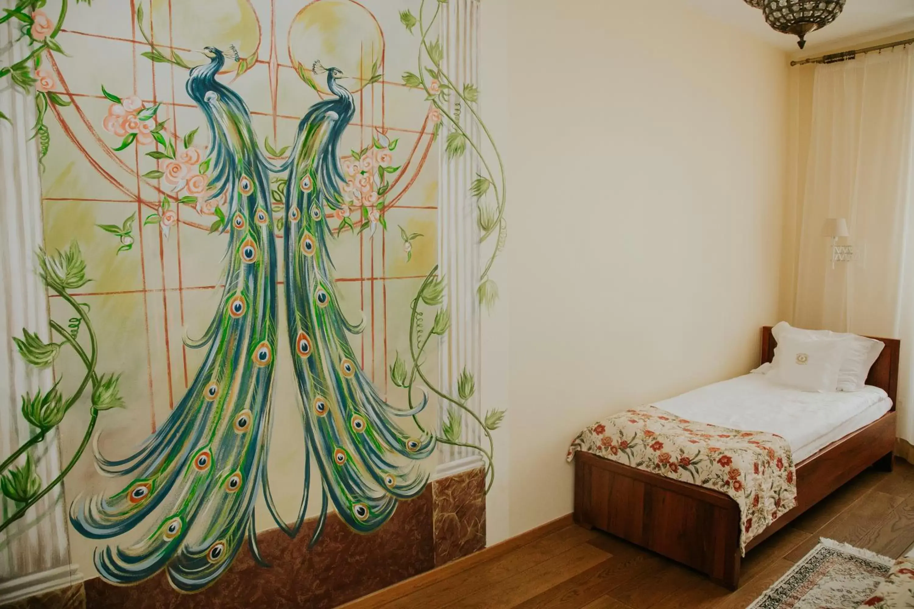 Decorative detail, Bed in Aparthotel Grodzka 21
