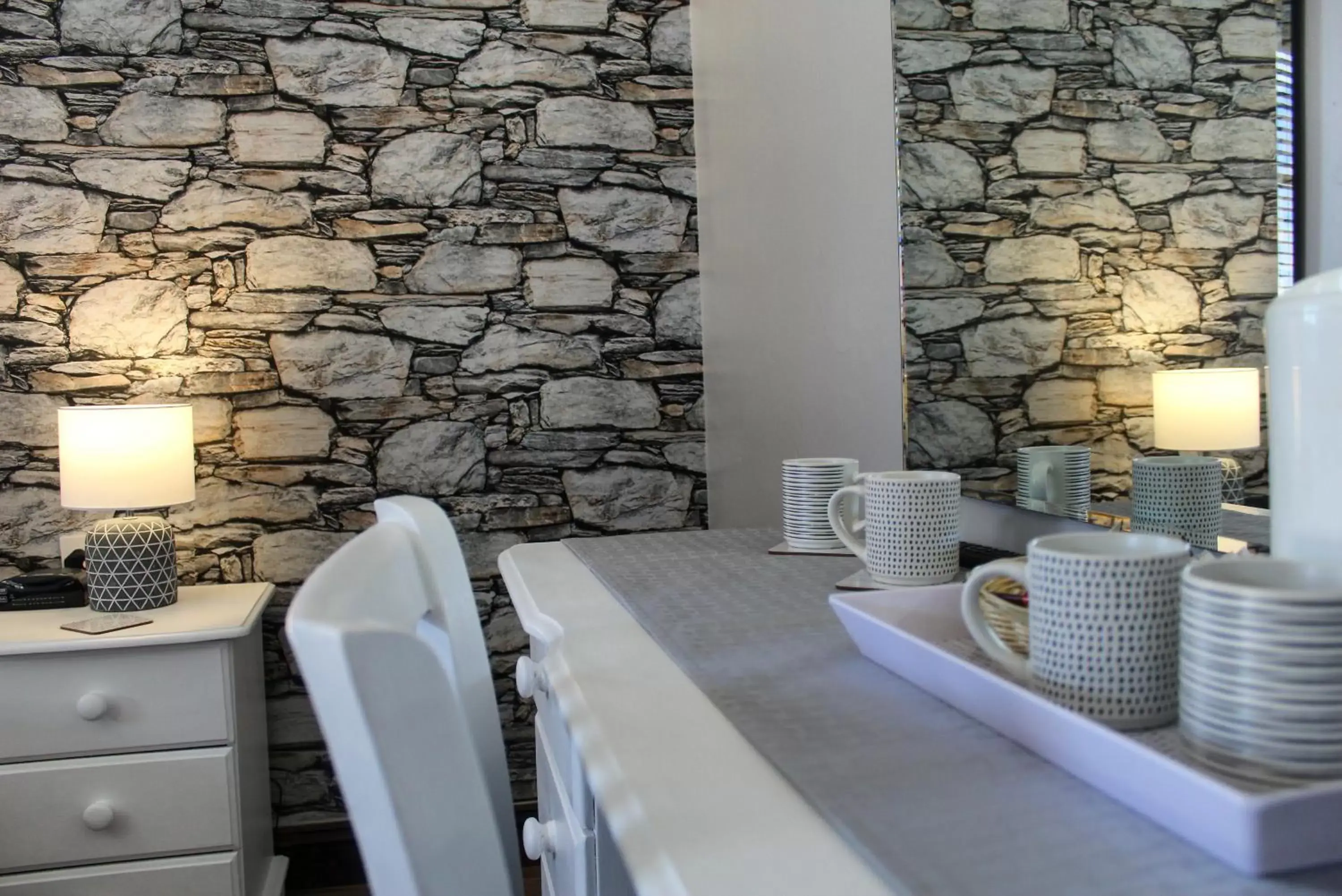 Bedroom, Restaurant/Places to Eat in The Mary Tavy Inn