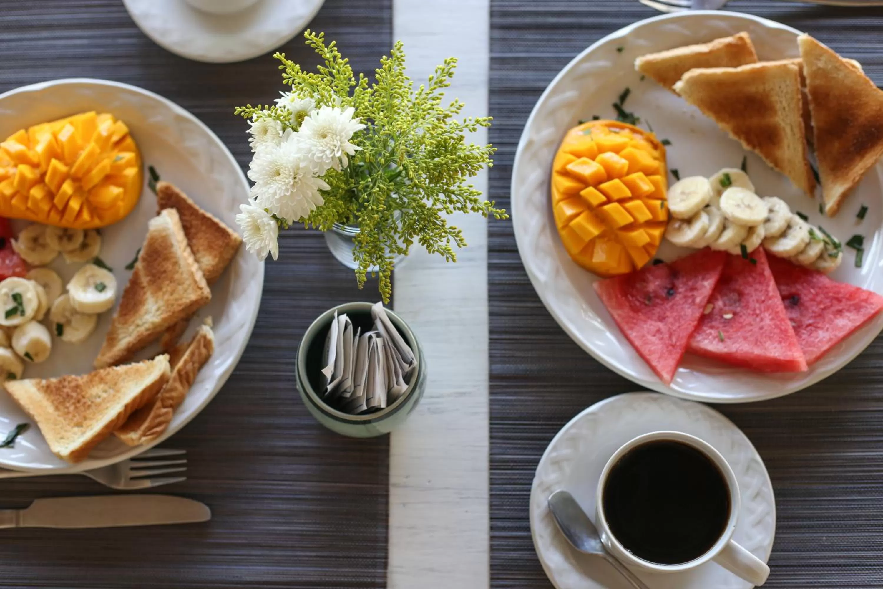 Food close-up in Villas H2O