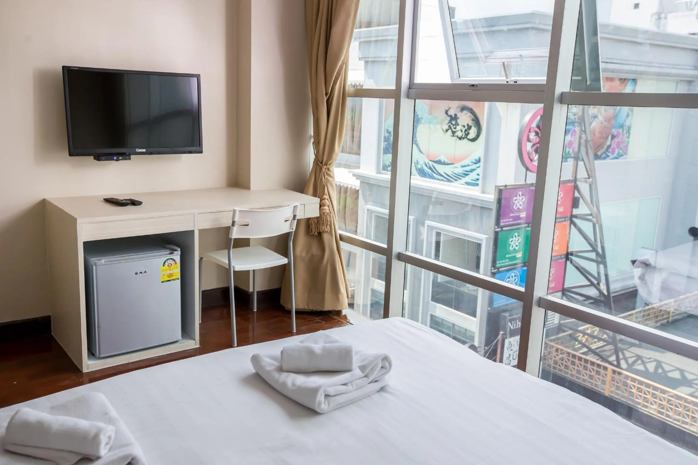 Bed in Snooze Hotel Thonglor Bangkok