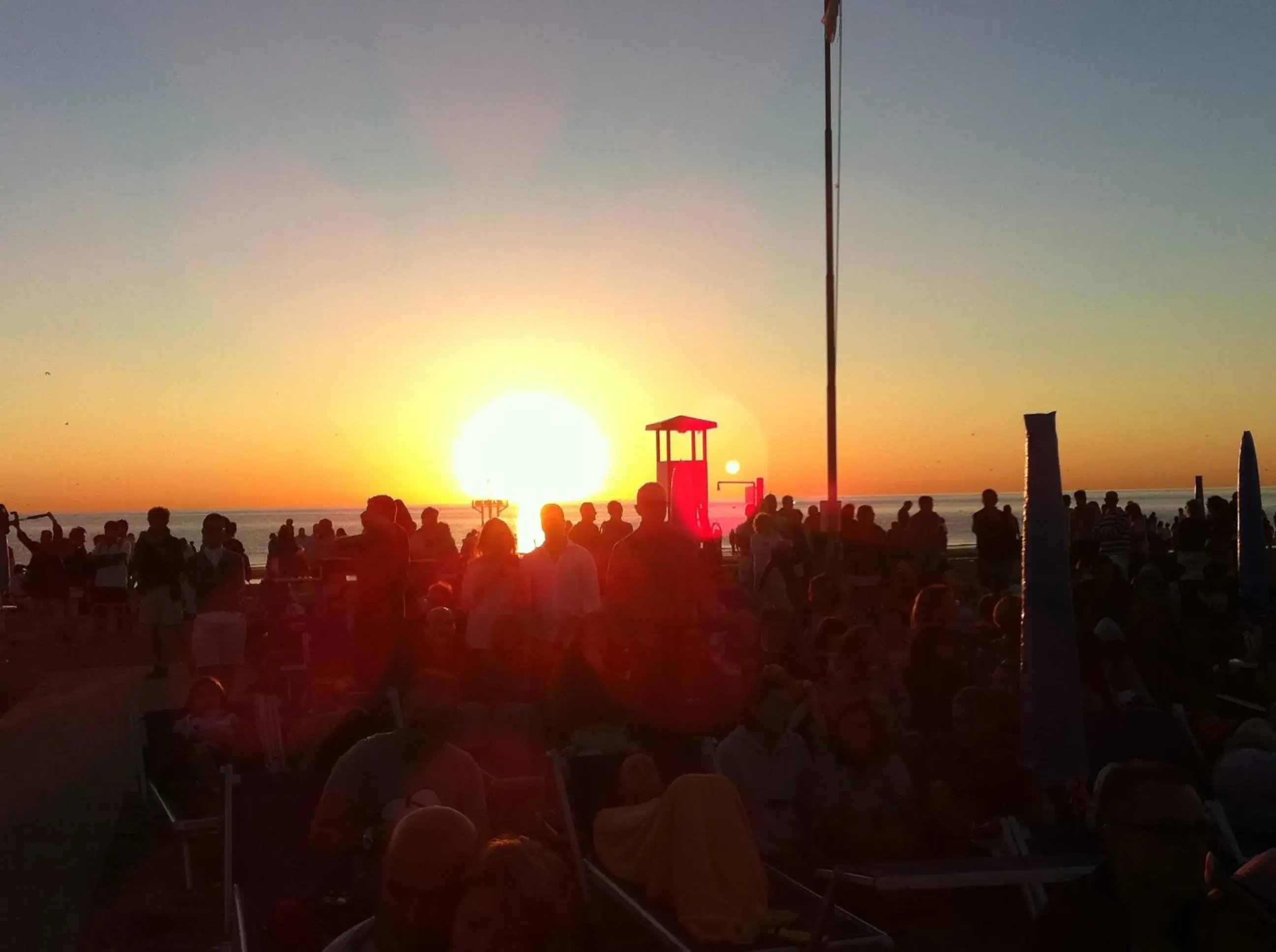 Sea view, Sunrise/Sunset in Hotel San Francisco Spiaggia