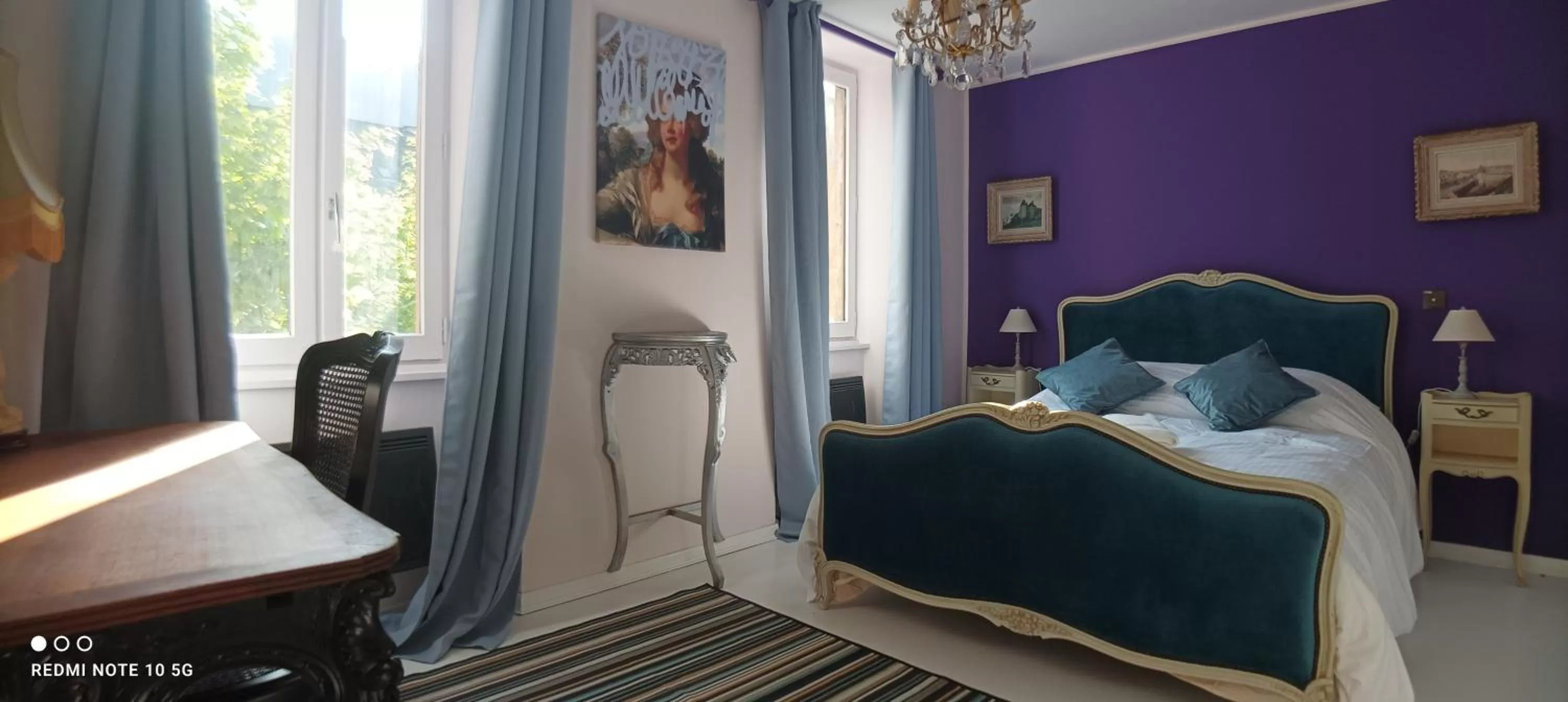 Bed in DÉDÉ DU VAL B&B