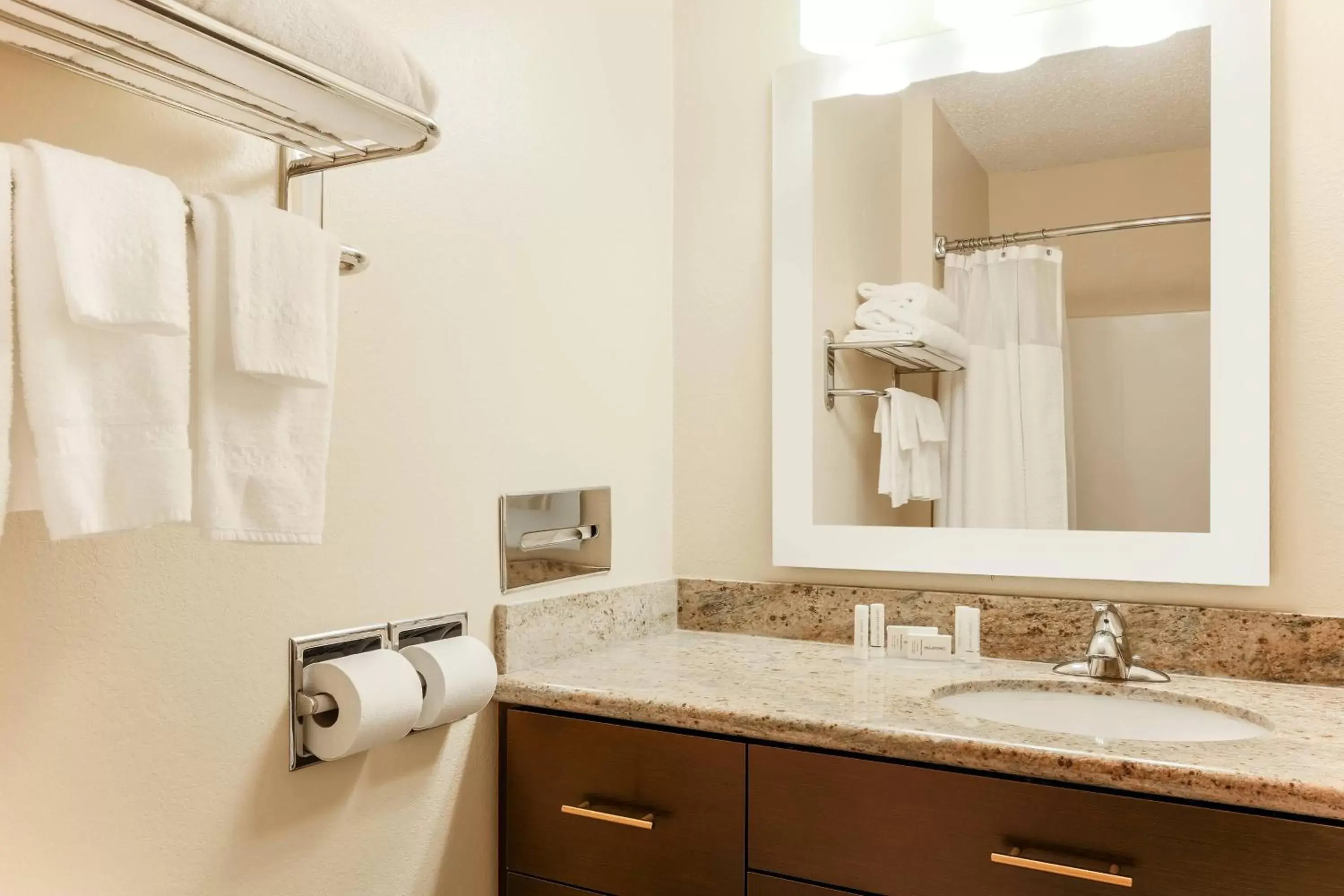 Bathroom in TownePlace Suites Houston Brookhollow