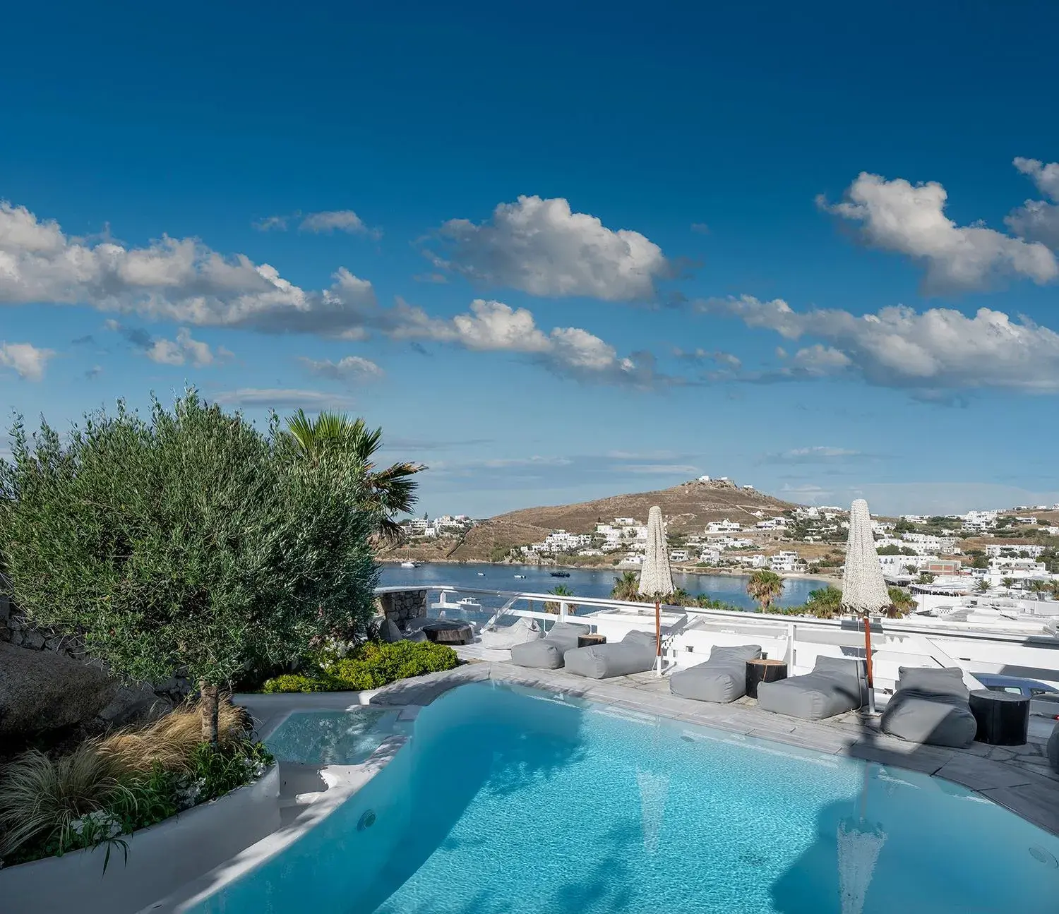 Pool view, Swimming Pool in Deliades Mykonos