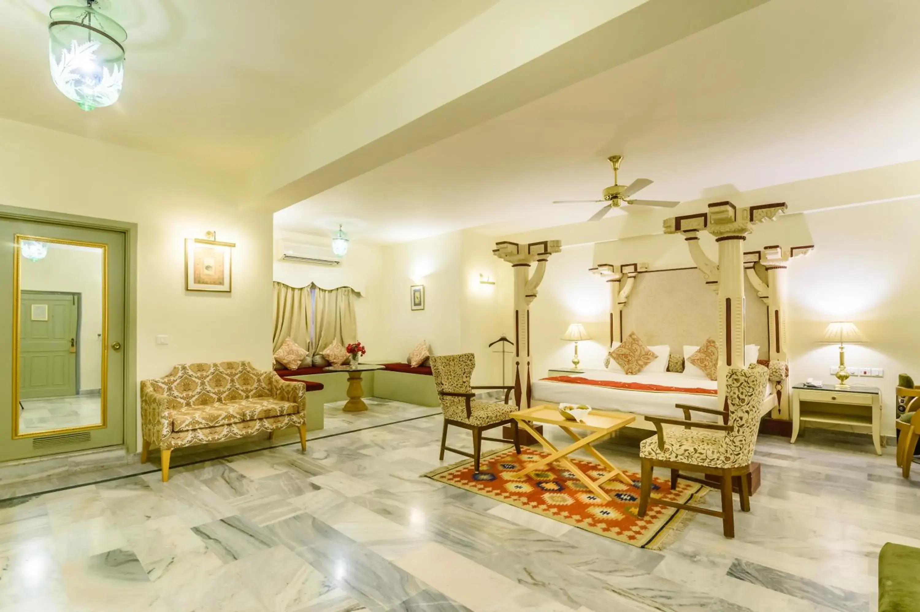 Living room in Fort Rajwada,Jaisalmer Living room in Fort Rajwada,Jaisalmer