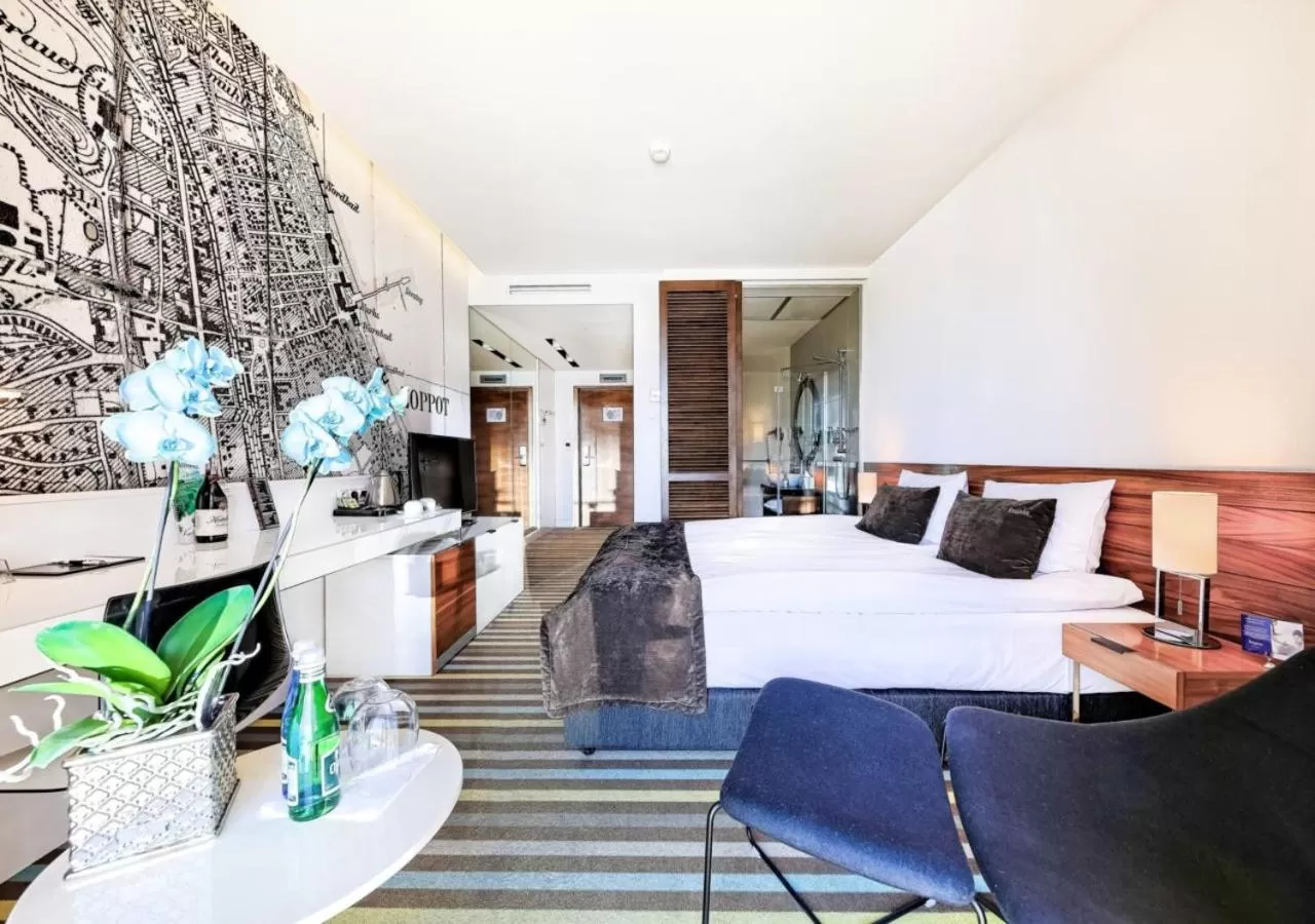 Bed in Bayjonn Boutique Hotel