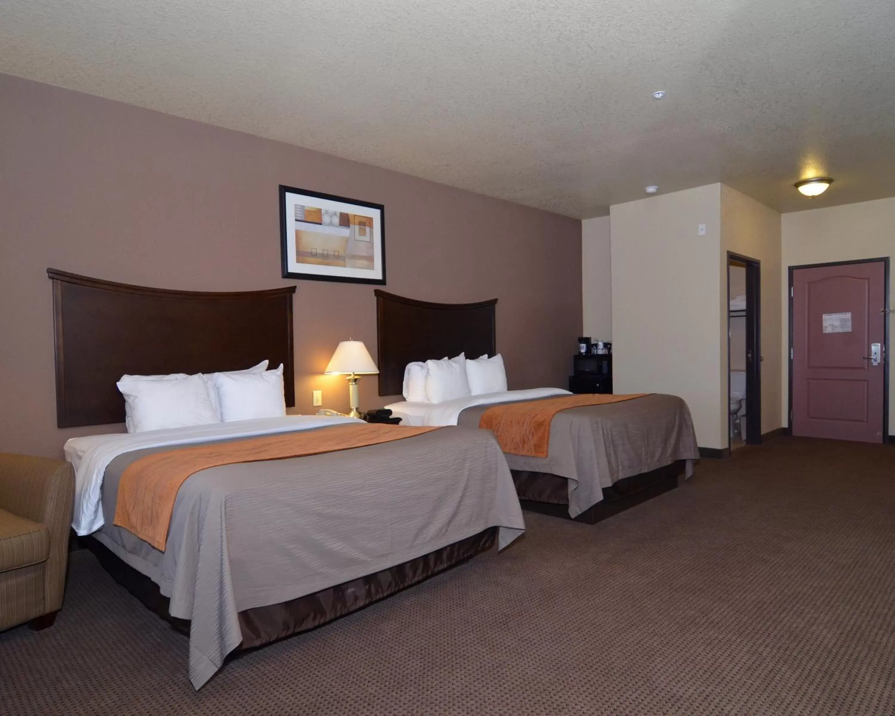 Queen Room with Two Queen Beds - Non-Smoking in Comfort Inn I-20 Midland Stanton