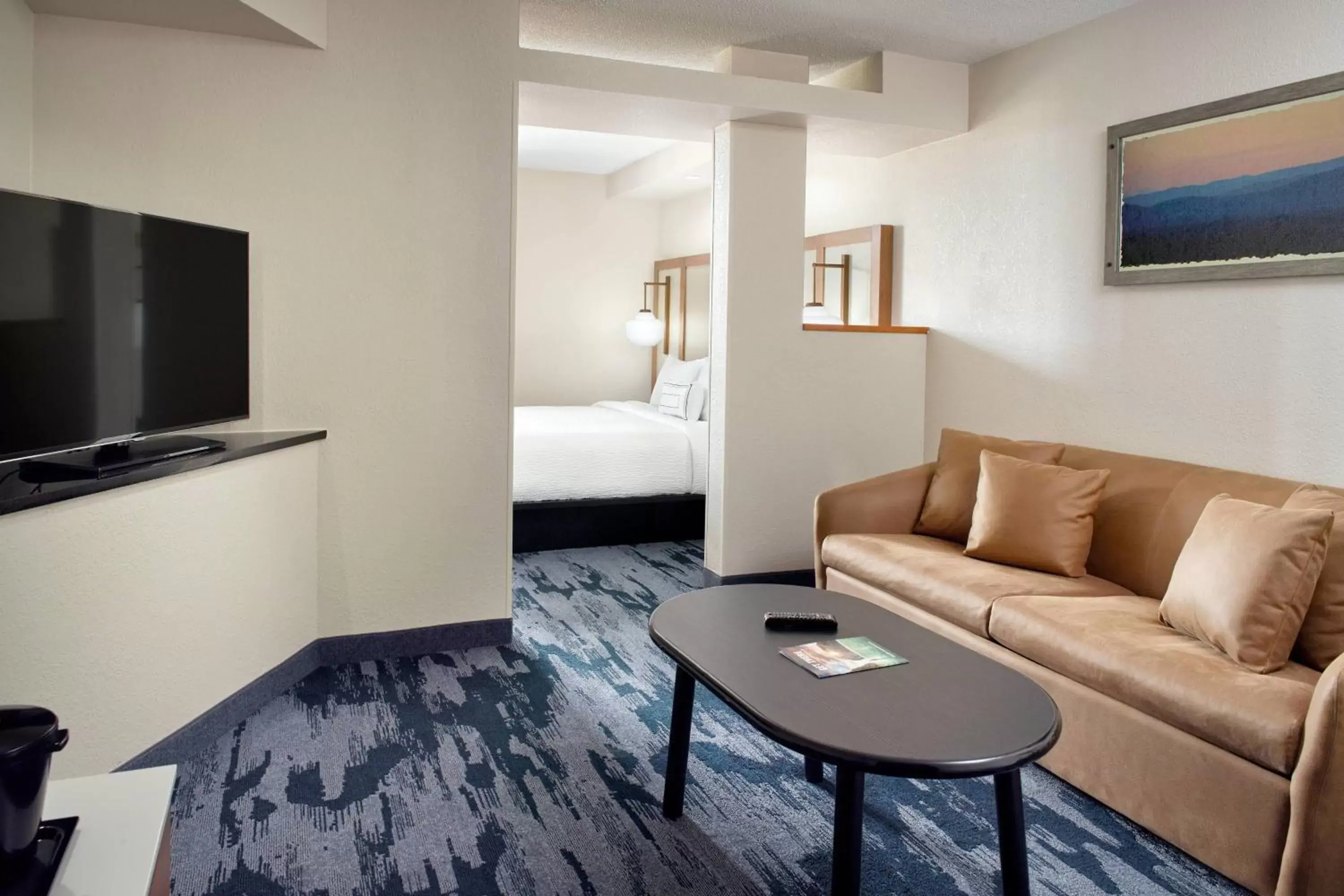 Bedroom, Seating Area in Fairfield by Marriott Inn & Suites Asheville Outlets