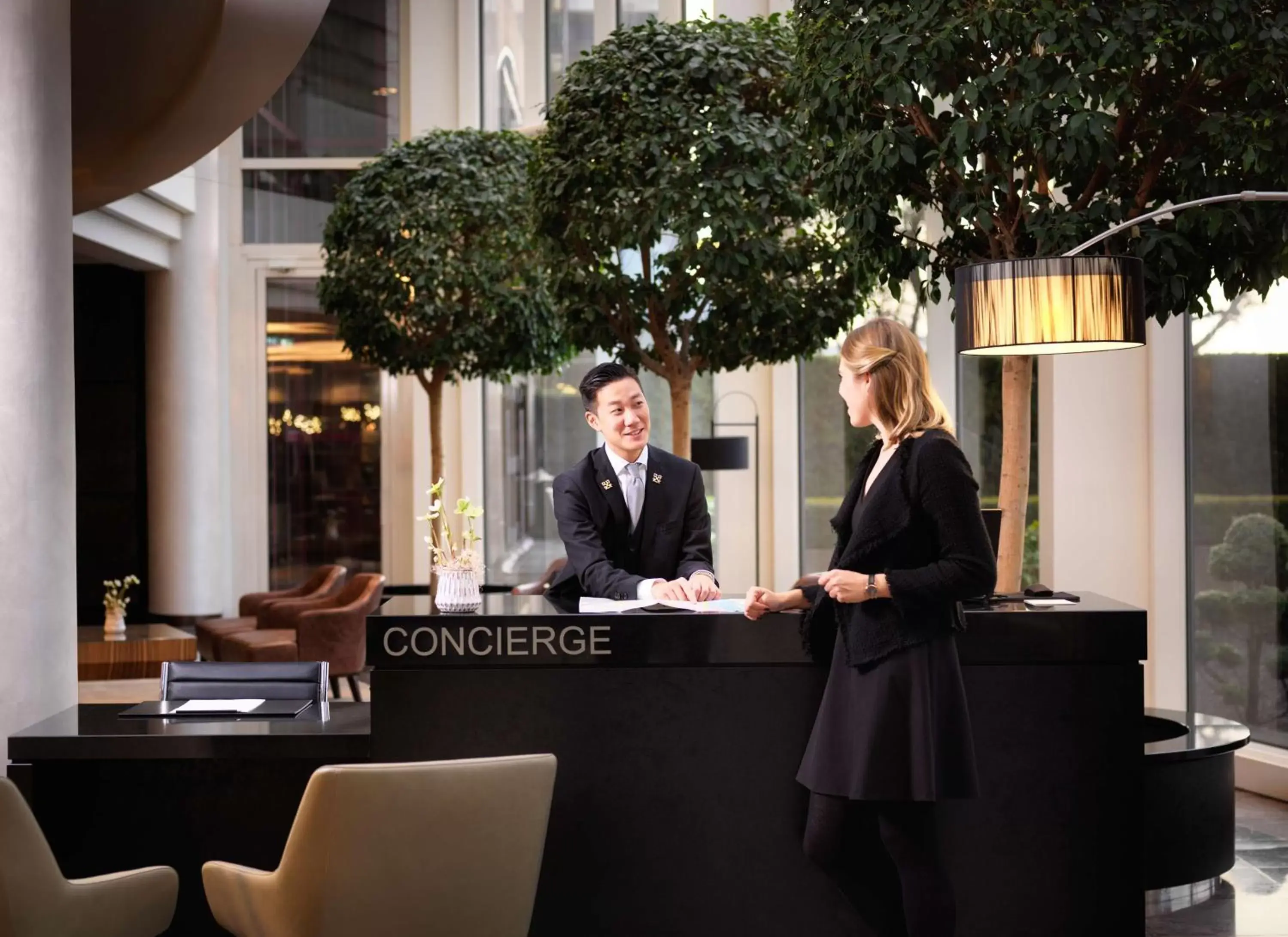 Lobby or reception in Hyatt Regency Köln