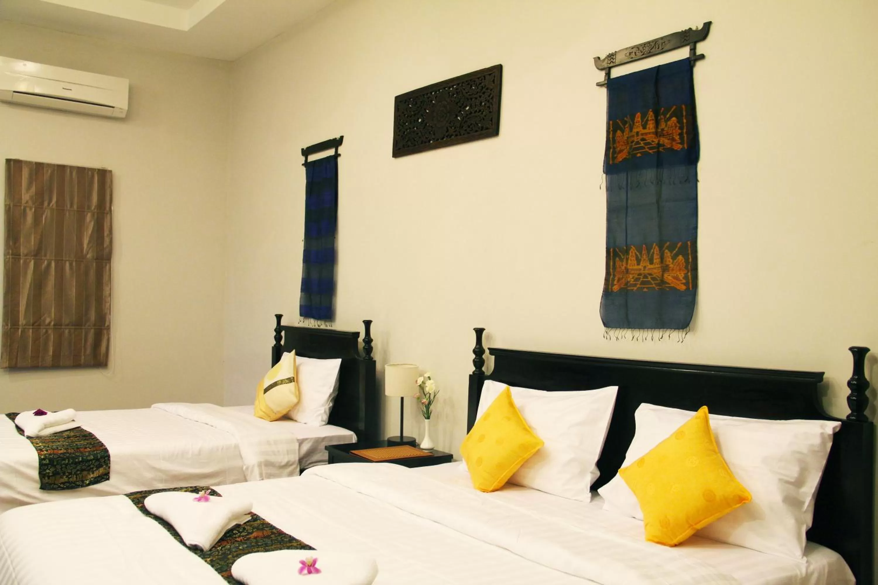 Bed in Cozy Boutique Hotel