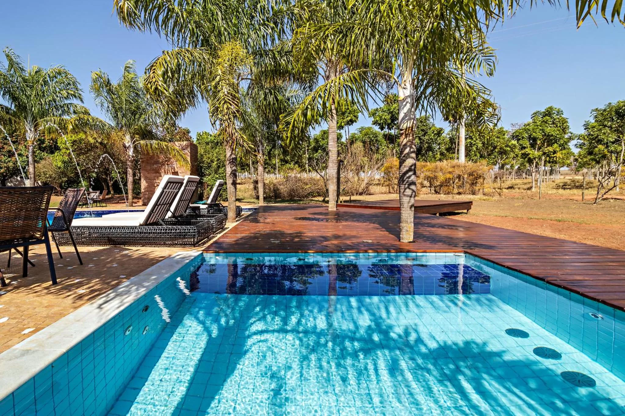 Hot Tub in Pousada Pé na Terra