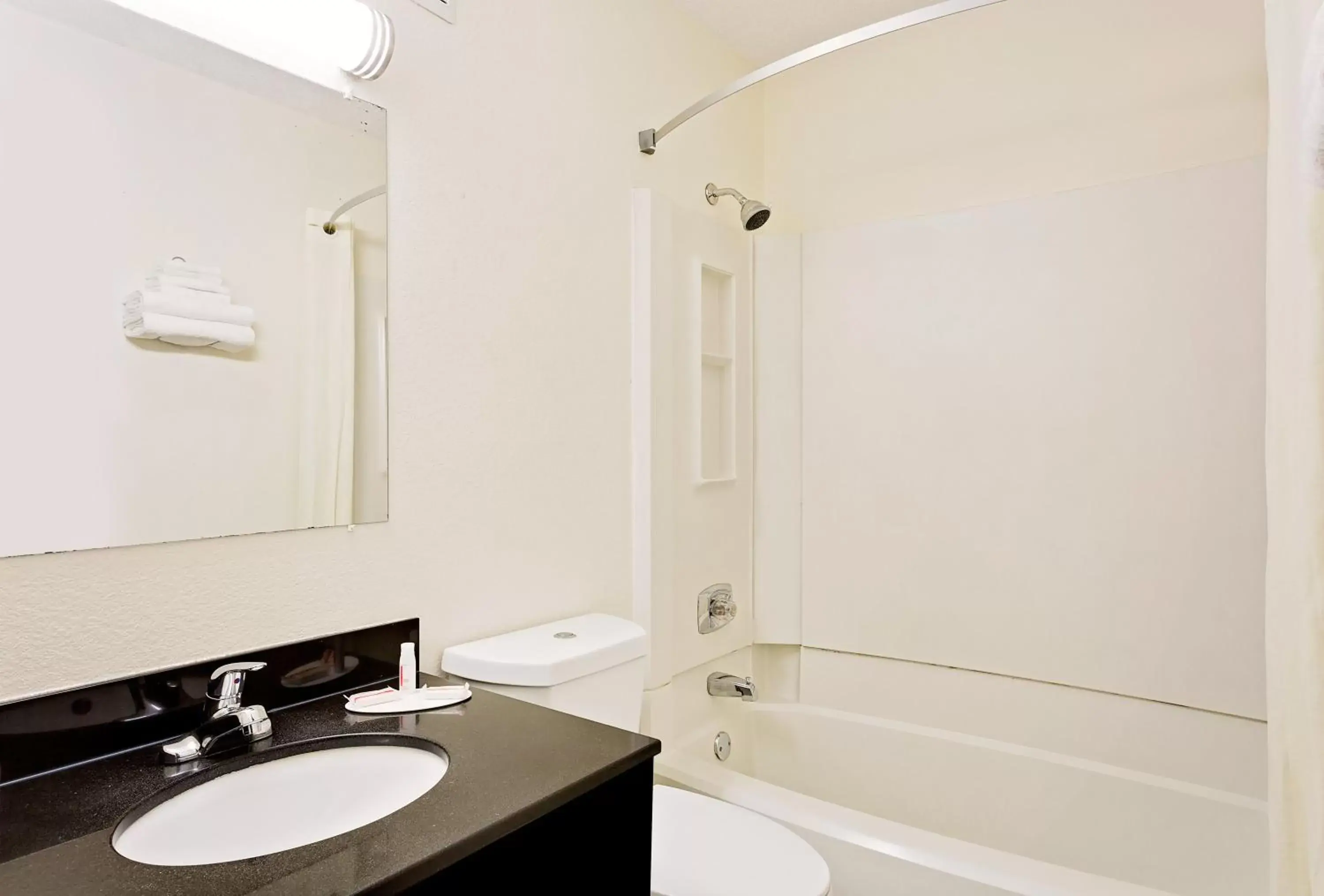 Bathroom in Super 8 by Wyndham Johnson City