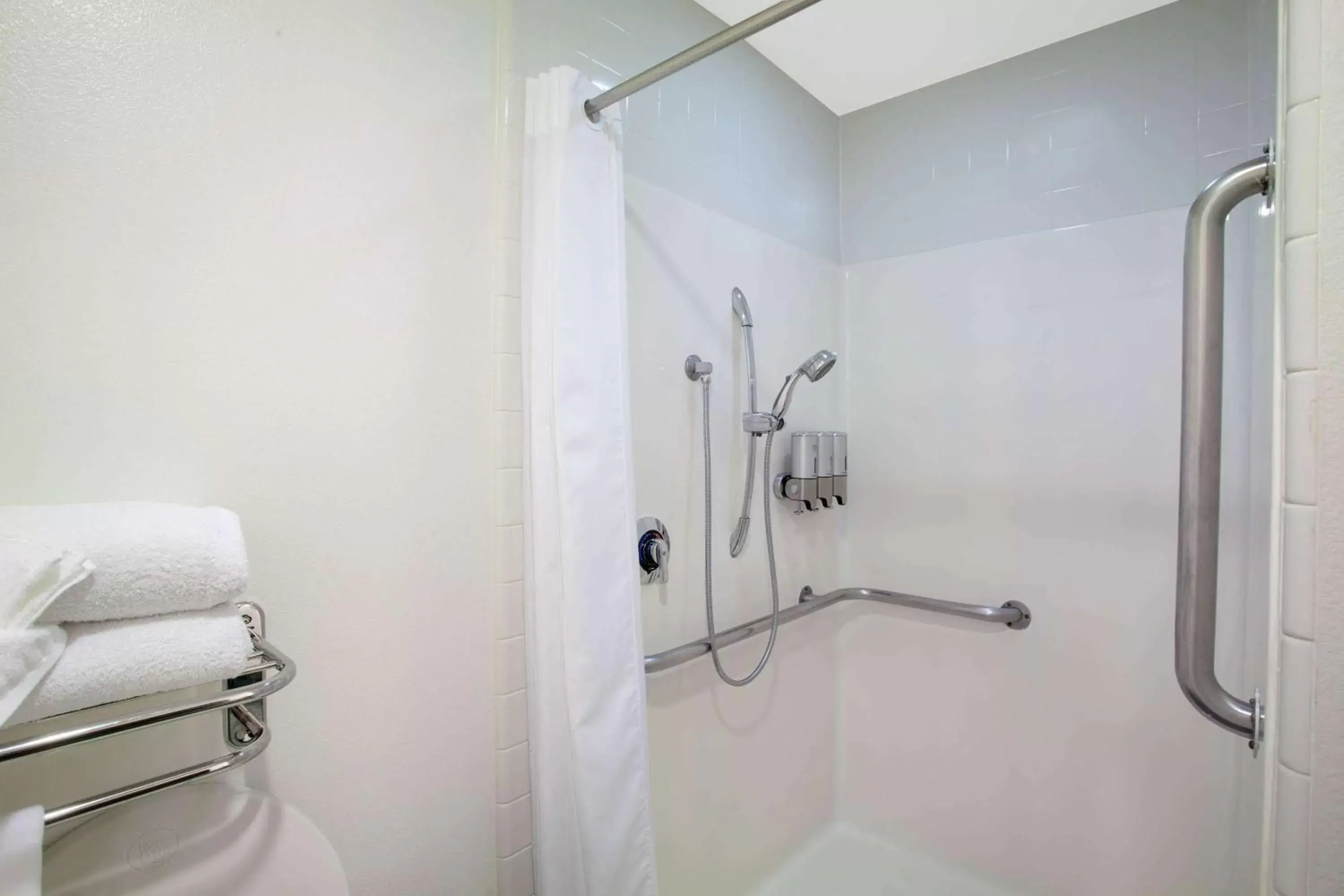 Bathroom in Azure Hotel&Suites Ontario Trademark Collection by Wyndham