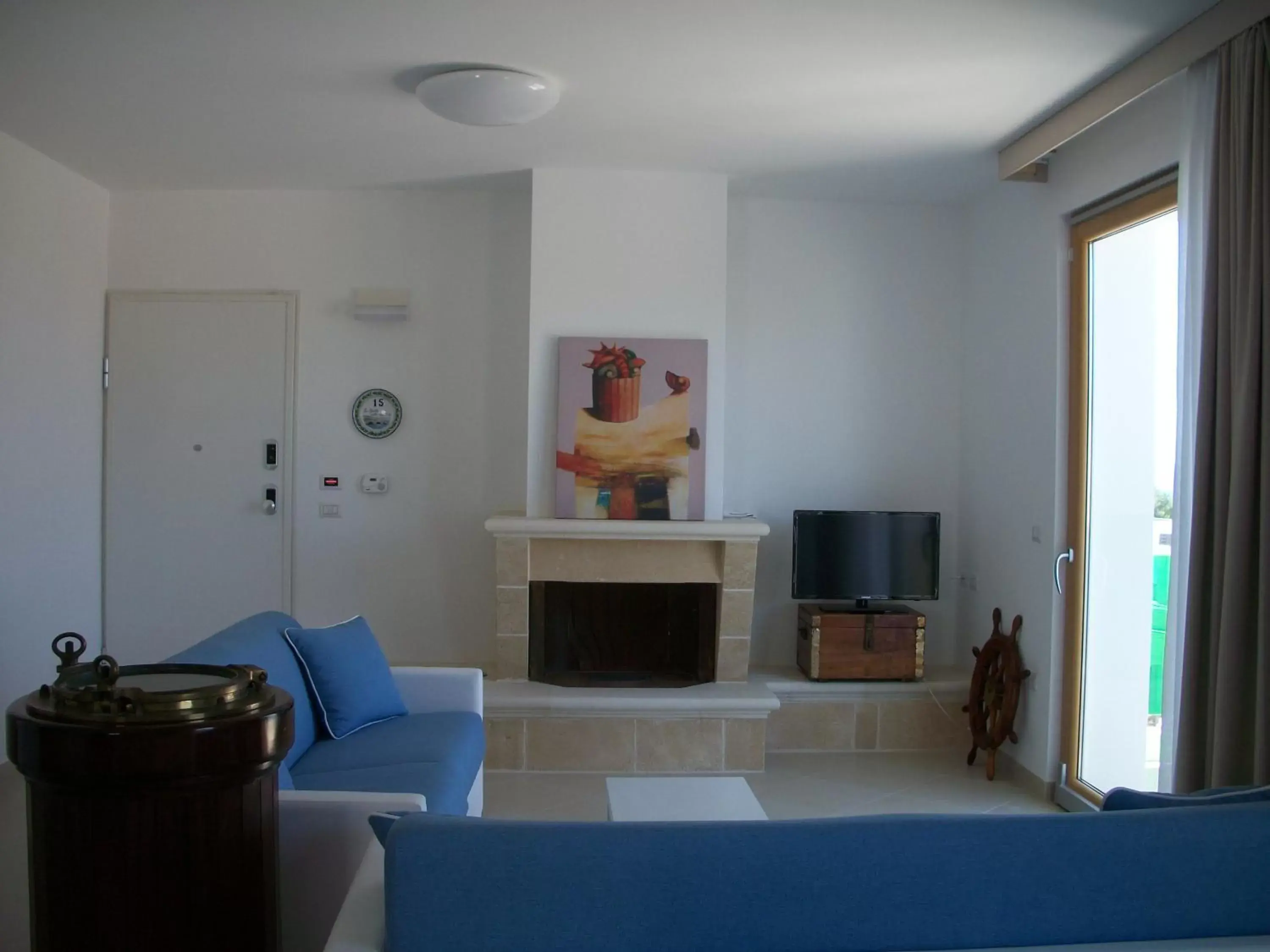 Living room, TV/Entertainment Center in La Corte di Leuca Residence & SPA