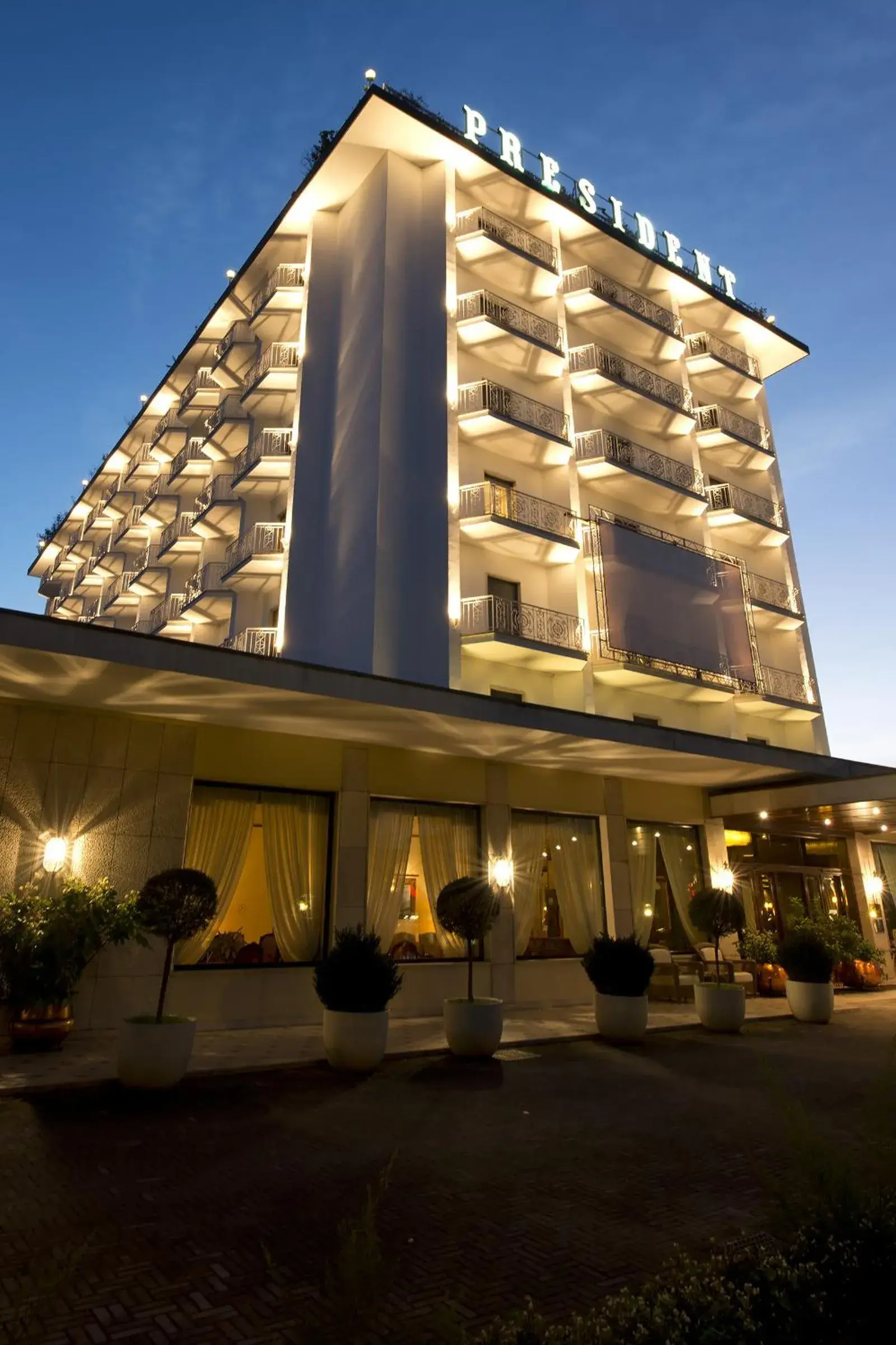 Facade/entrance, Property Building in Hotel President Terme
