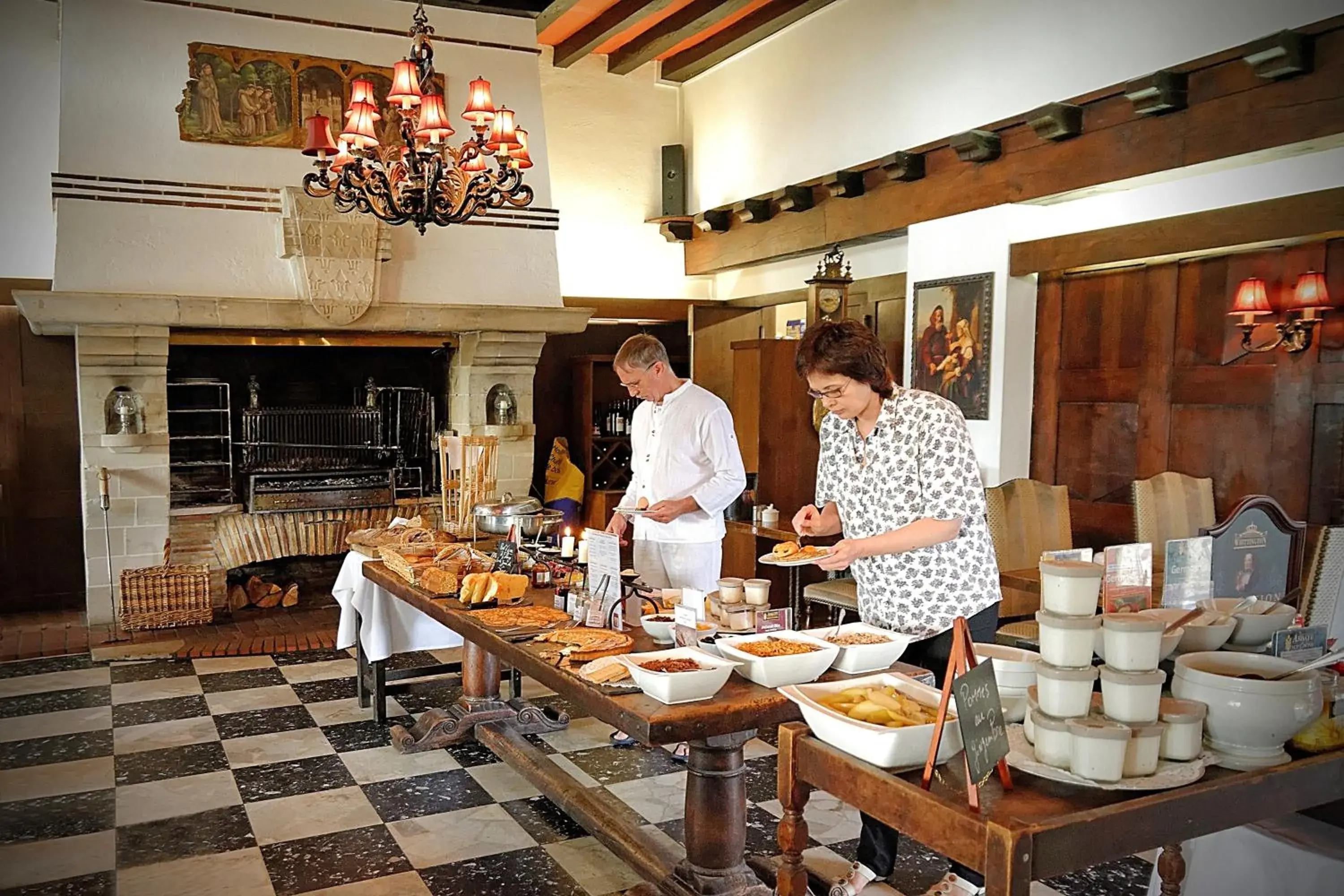 Food in Grand Hôtel de l'Abbaye