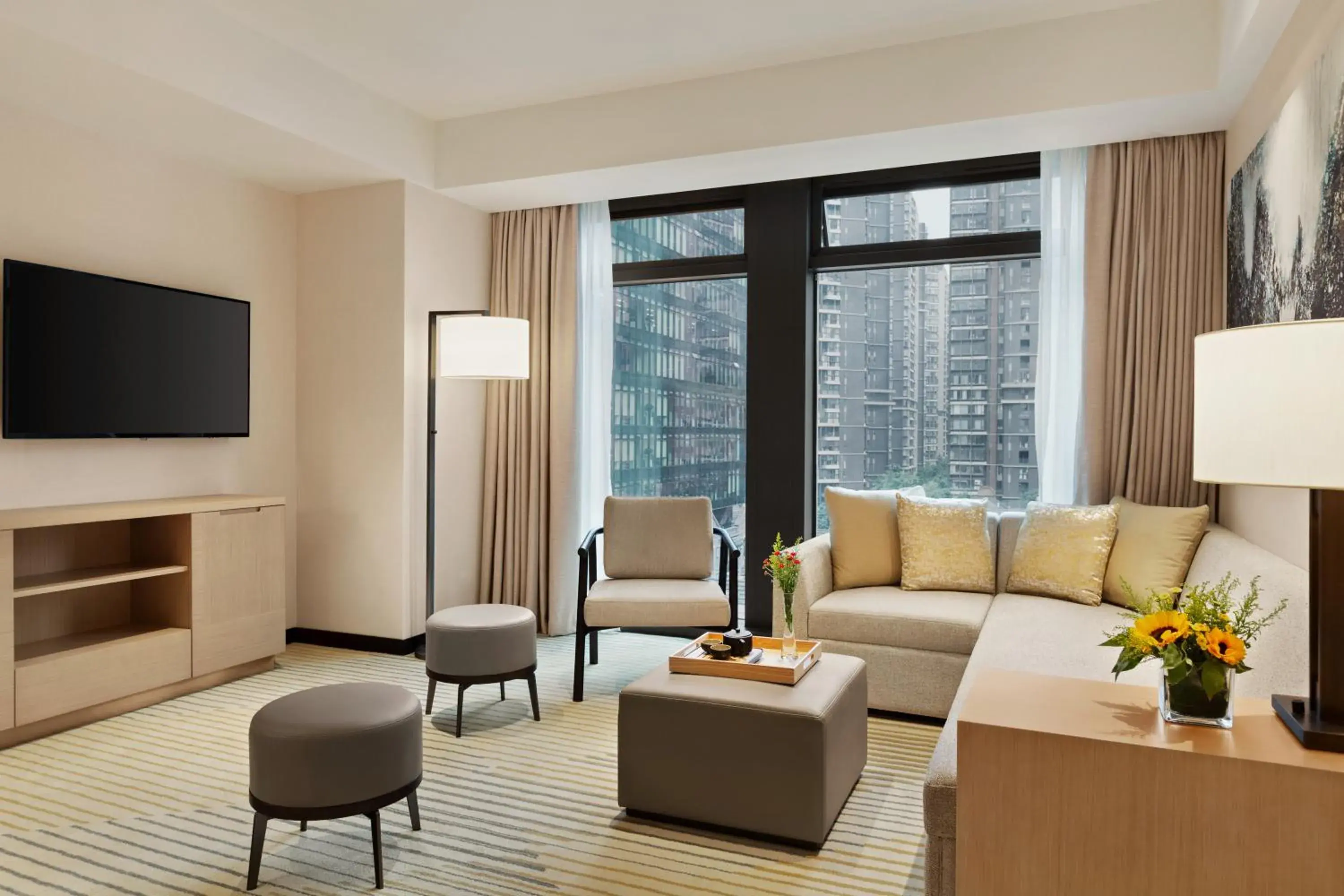 Living room, Seating Area in Hyatt Place Chengdu Pebble Walk