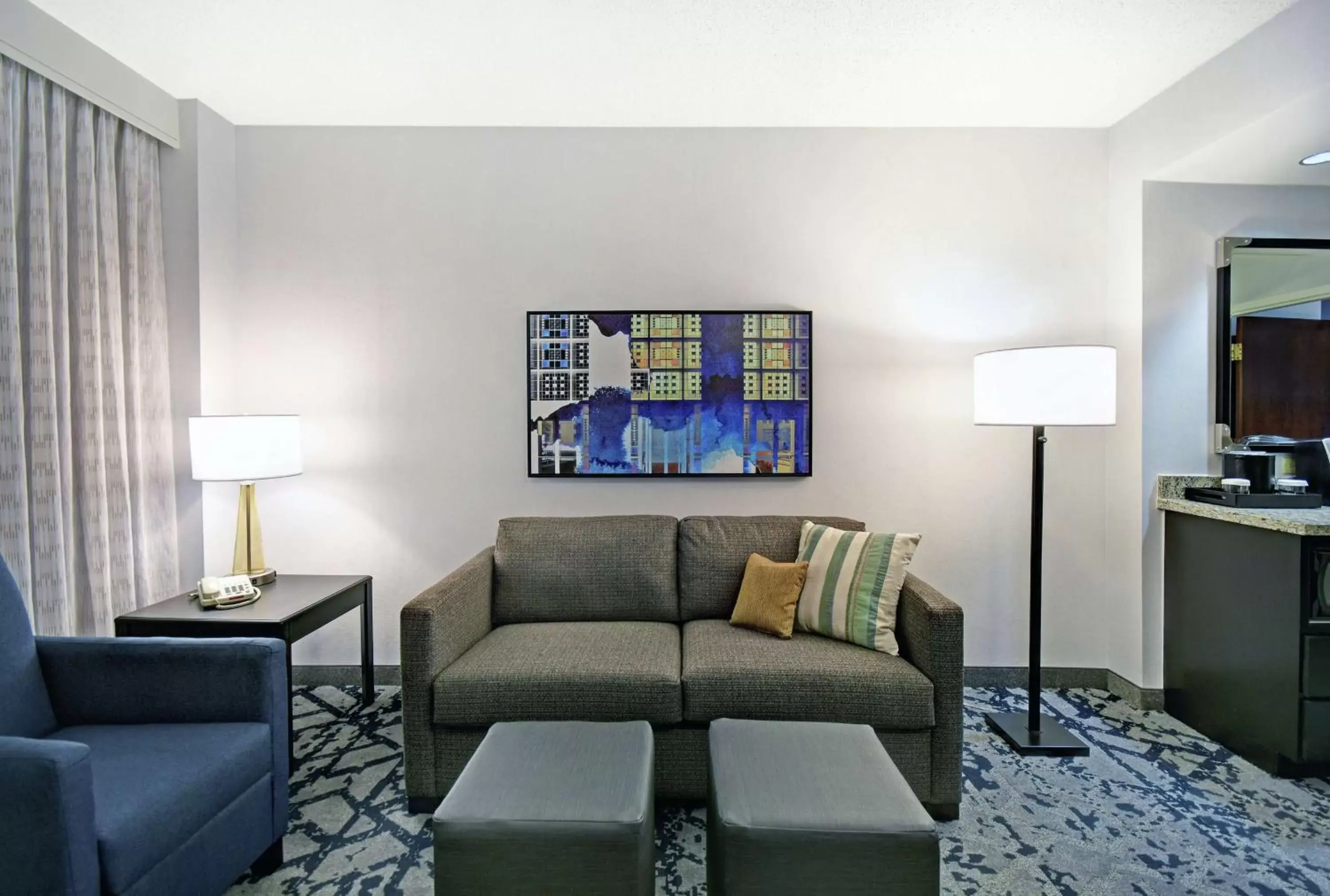 Living room, Seating Area in Embassy Suites Charleston